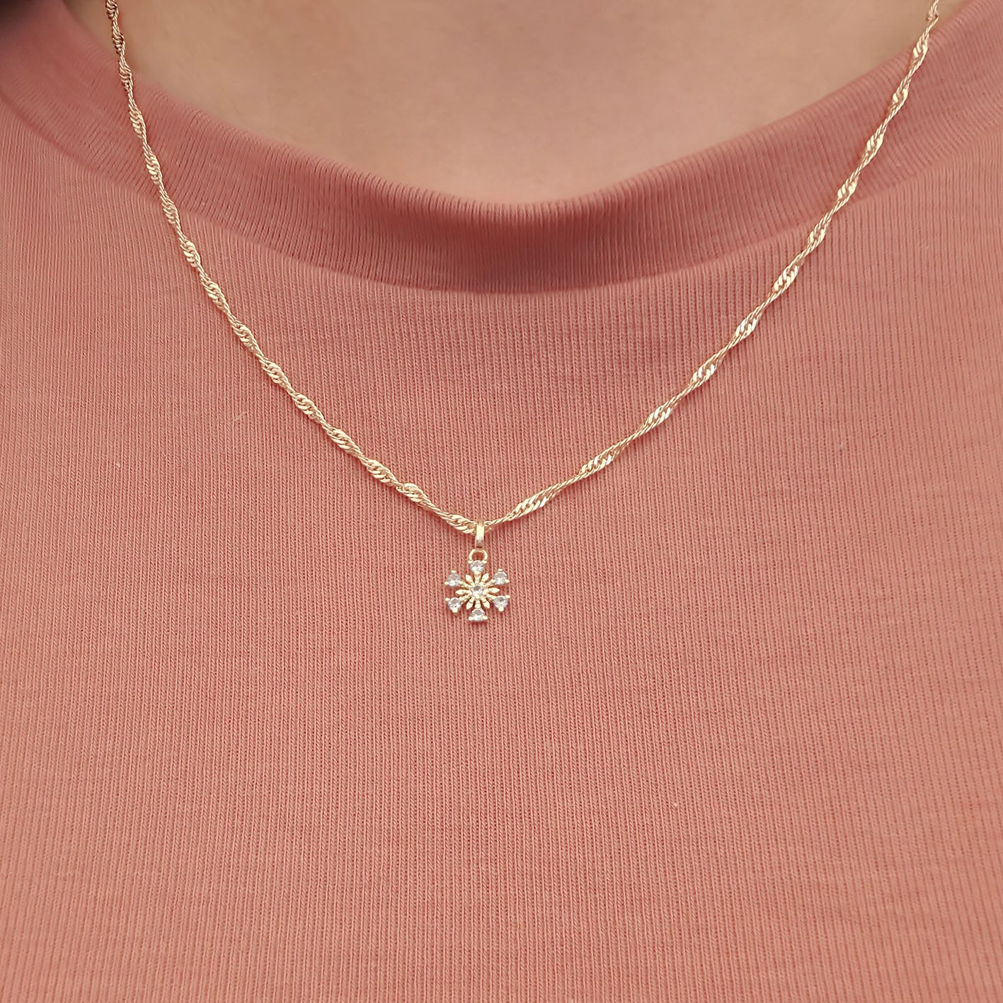 Amor Eterno - Dije Copo Frozen Disney / Oro Sólido 10k