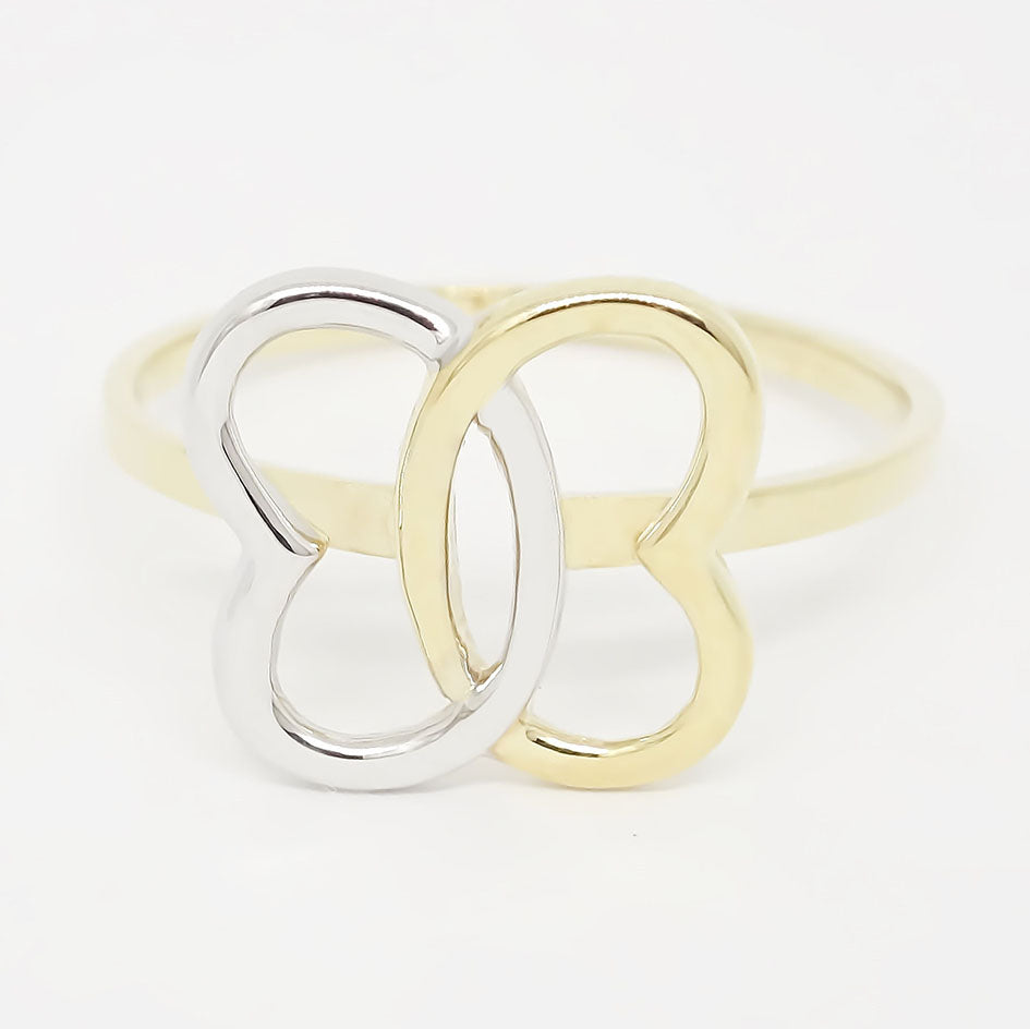 Amor Eterno - Anillo Mariposa Garigol / Oro 10k Sólido
