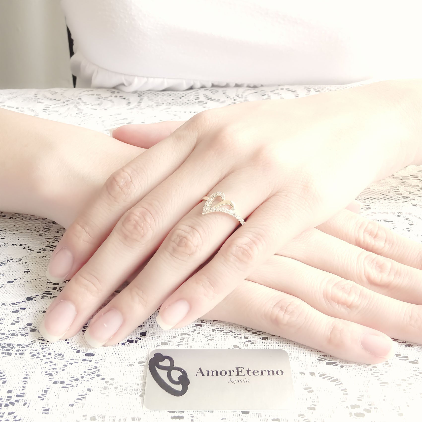 Anillo Corazón Ashirin 10k