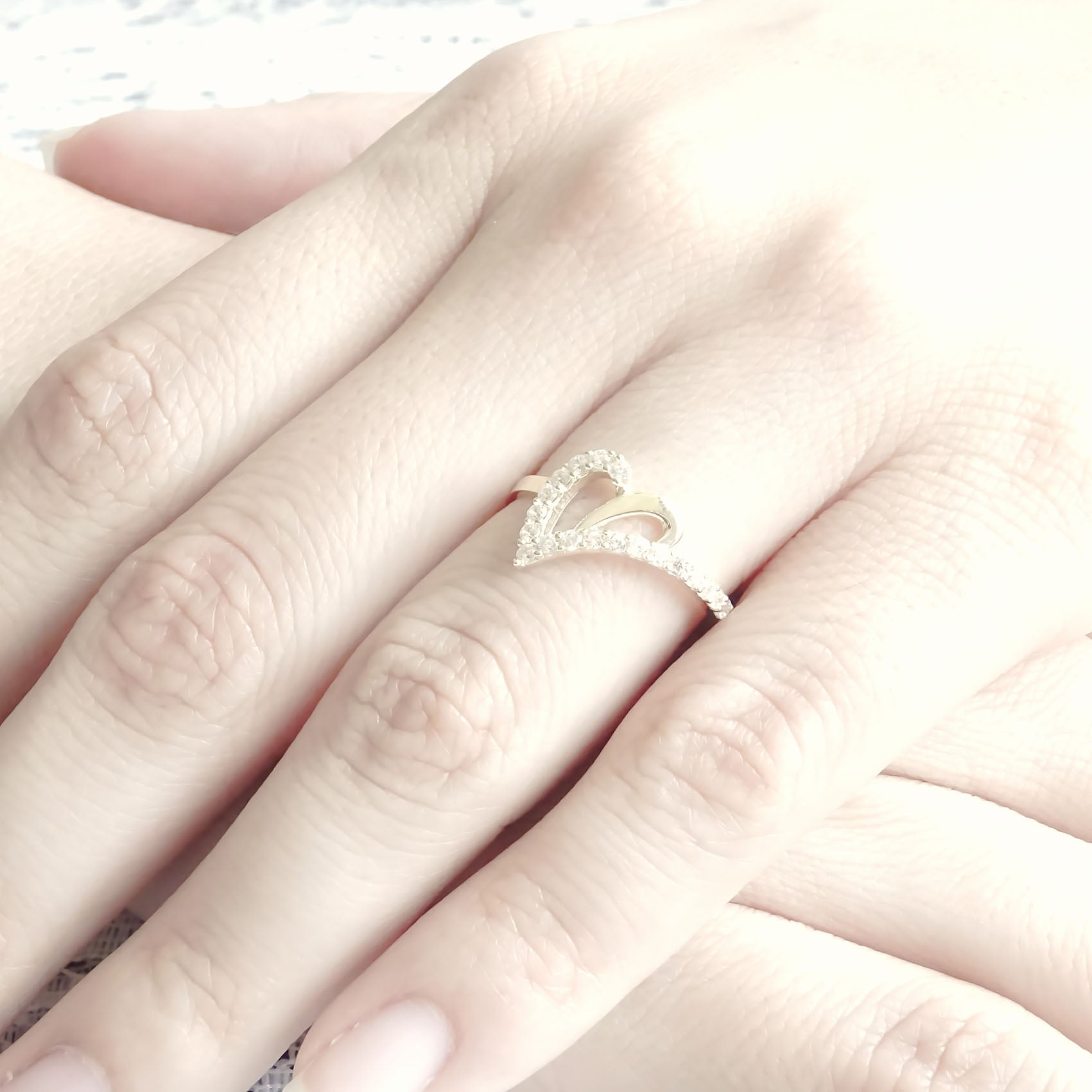 Anillo Corazón Ashirin 10k