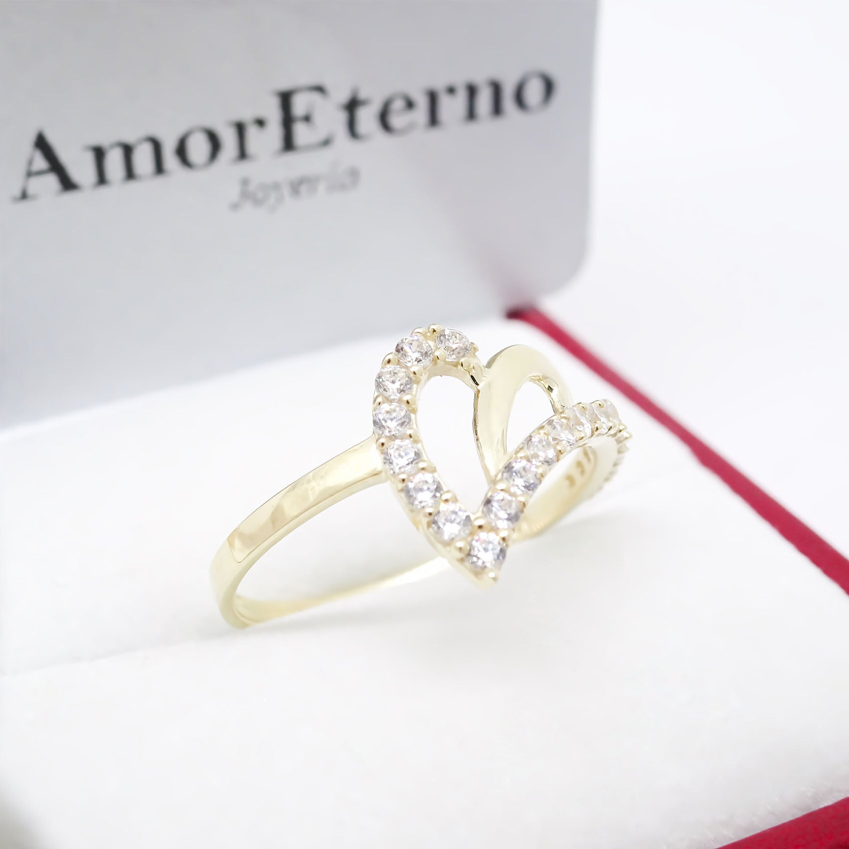 Anillo Corazón Ashirin 10k