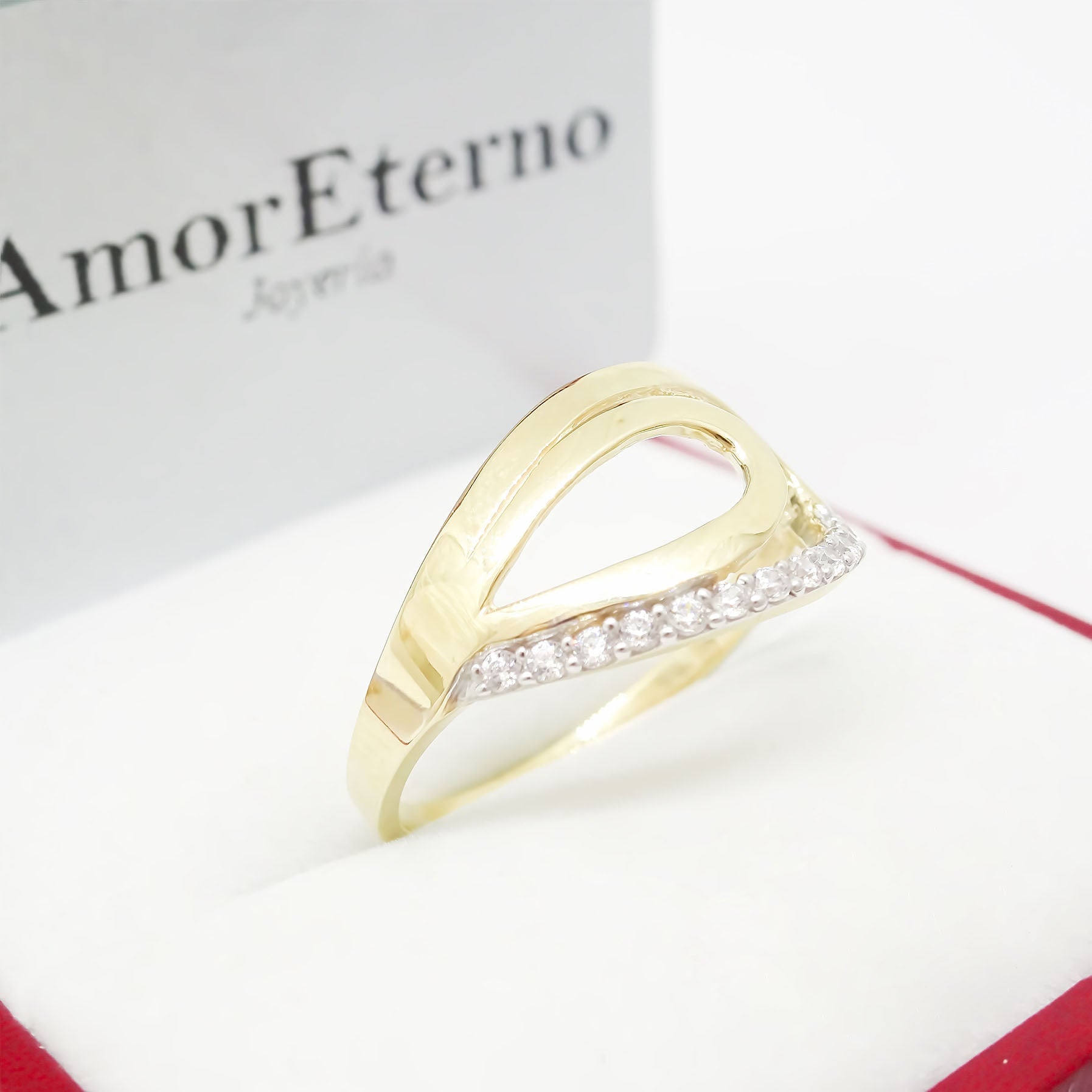 Amor Eterno - Anillo Pétalos / Oro 14k Sólido