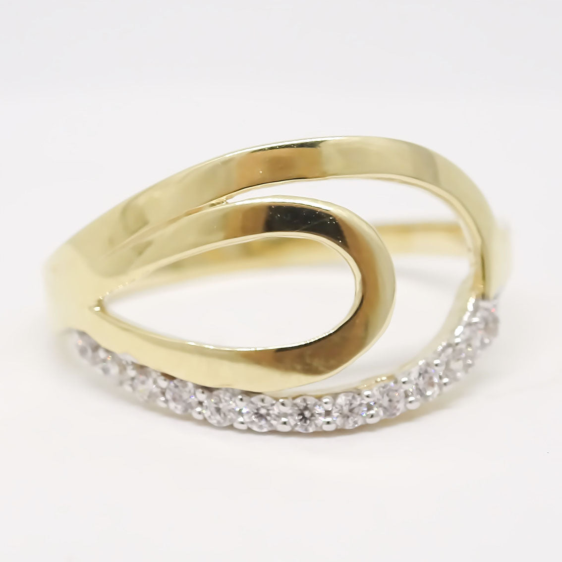 Amor Eterno - Anillo Pétalos / Oro 14k Sólido