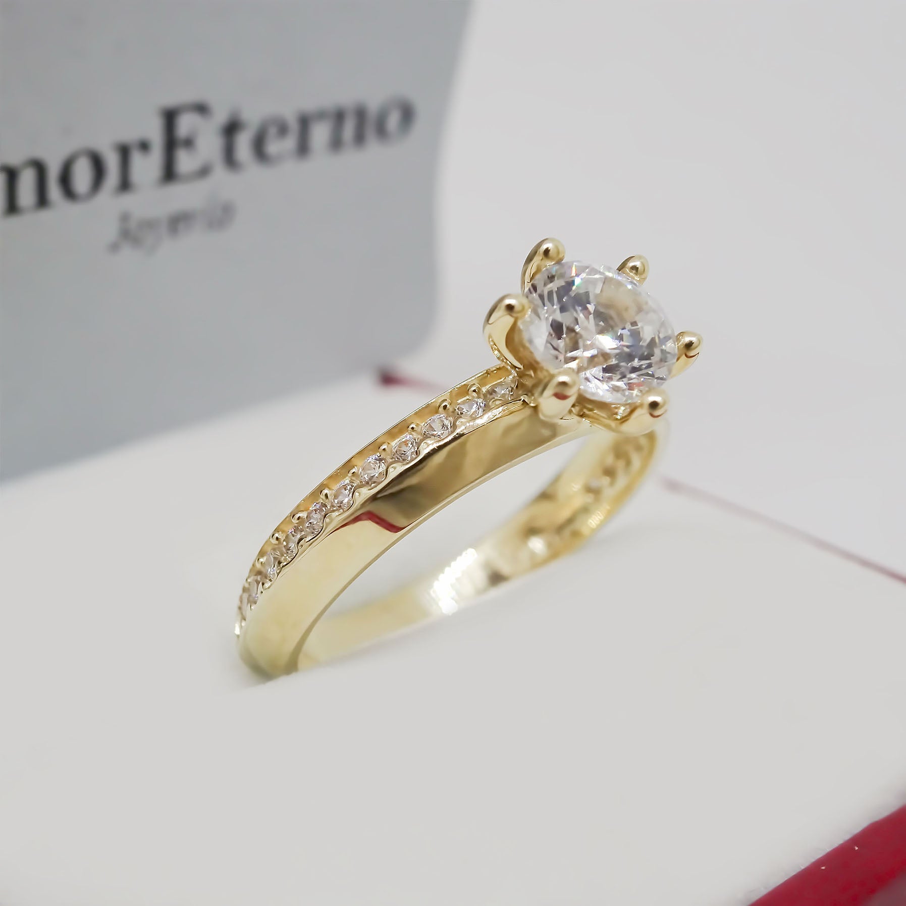 Amor Eterno - Churumbela Pavel- Oro Solido 14k