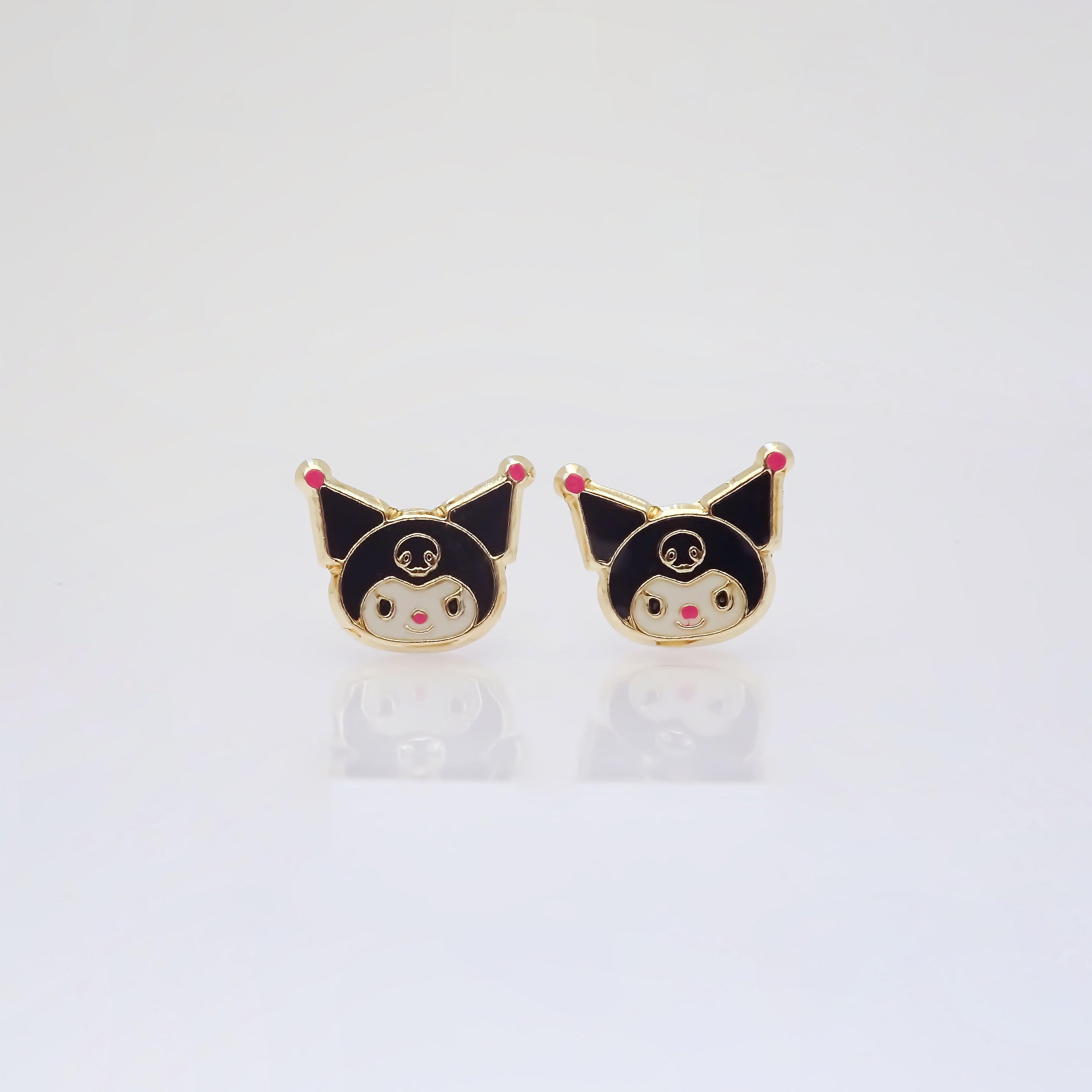 Amor Eterno - Dije Kuromi Carita / Oro Sólido 10k