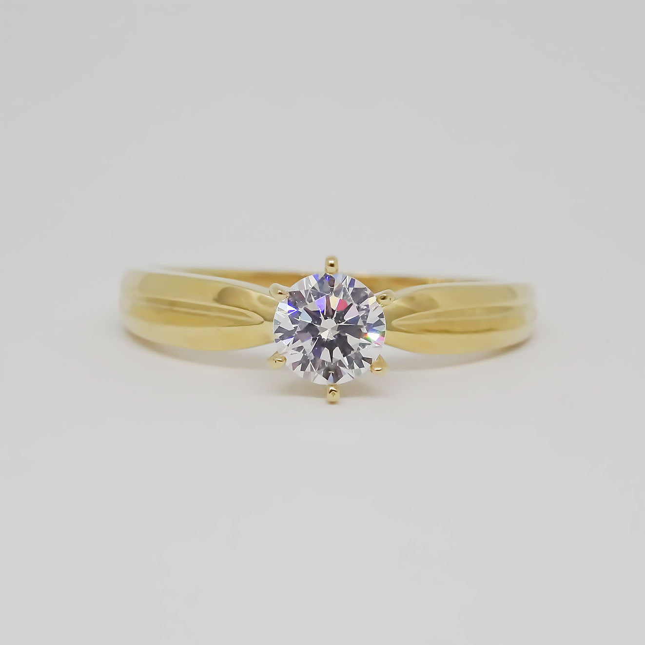 Amor Eterno - Anillo Kanna / Oro 10k Solido