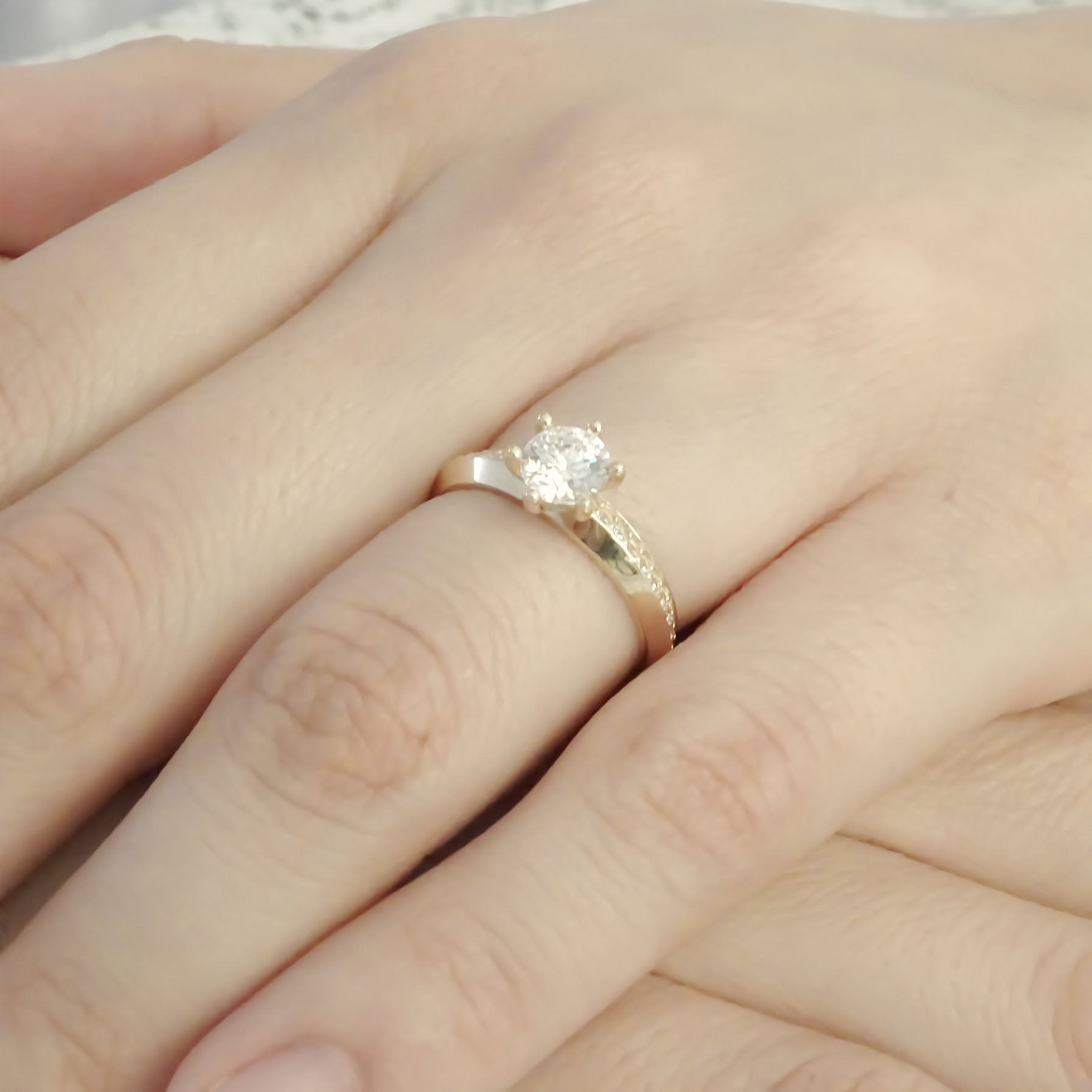 Amor Eterno - Churumbela Pavel- Oro Solido 14k