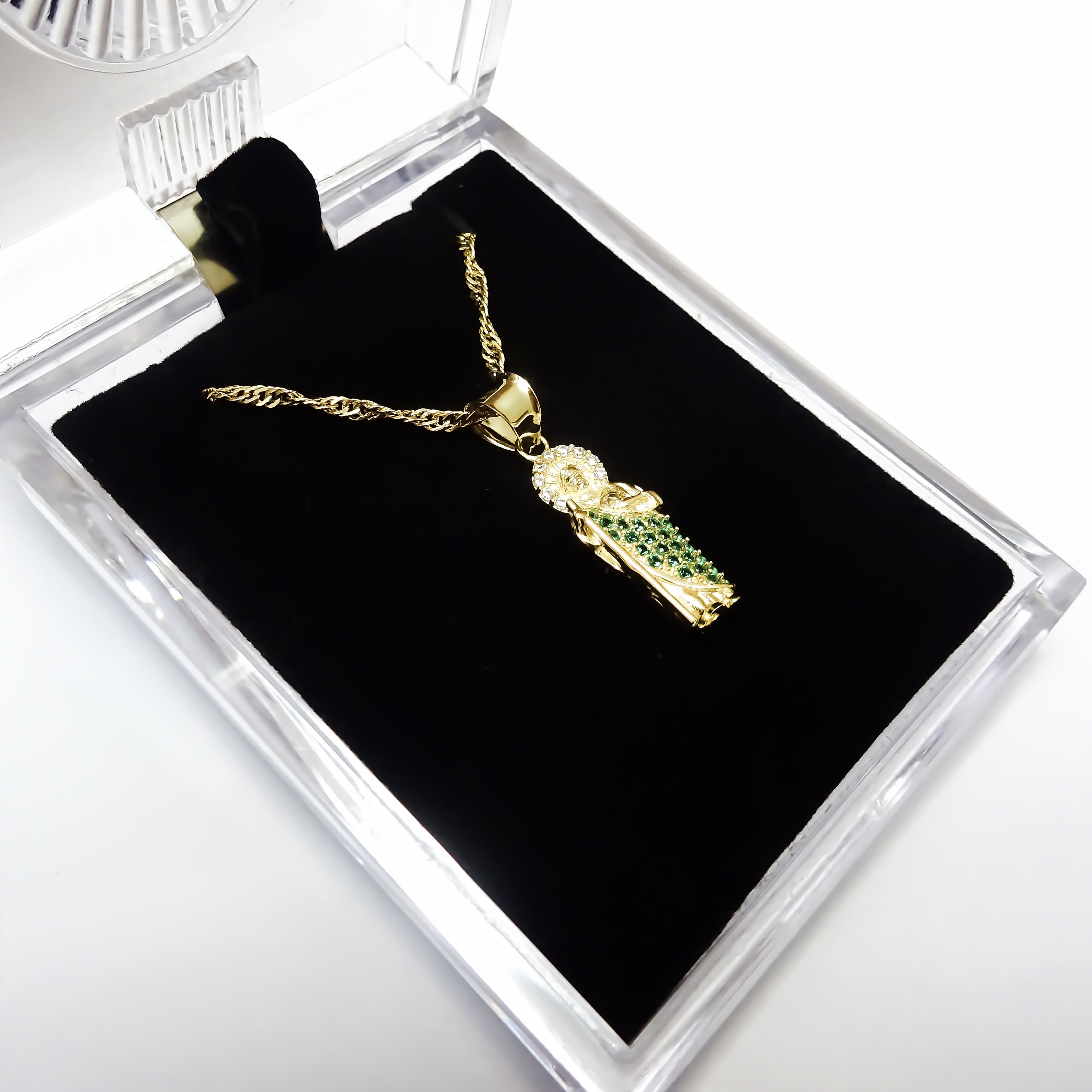 Amor Eterno - Dije San Judas Tadeo / Oros Sólido 10k