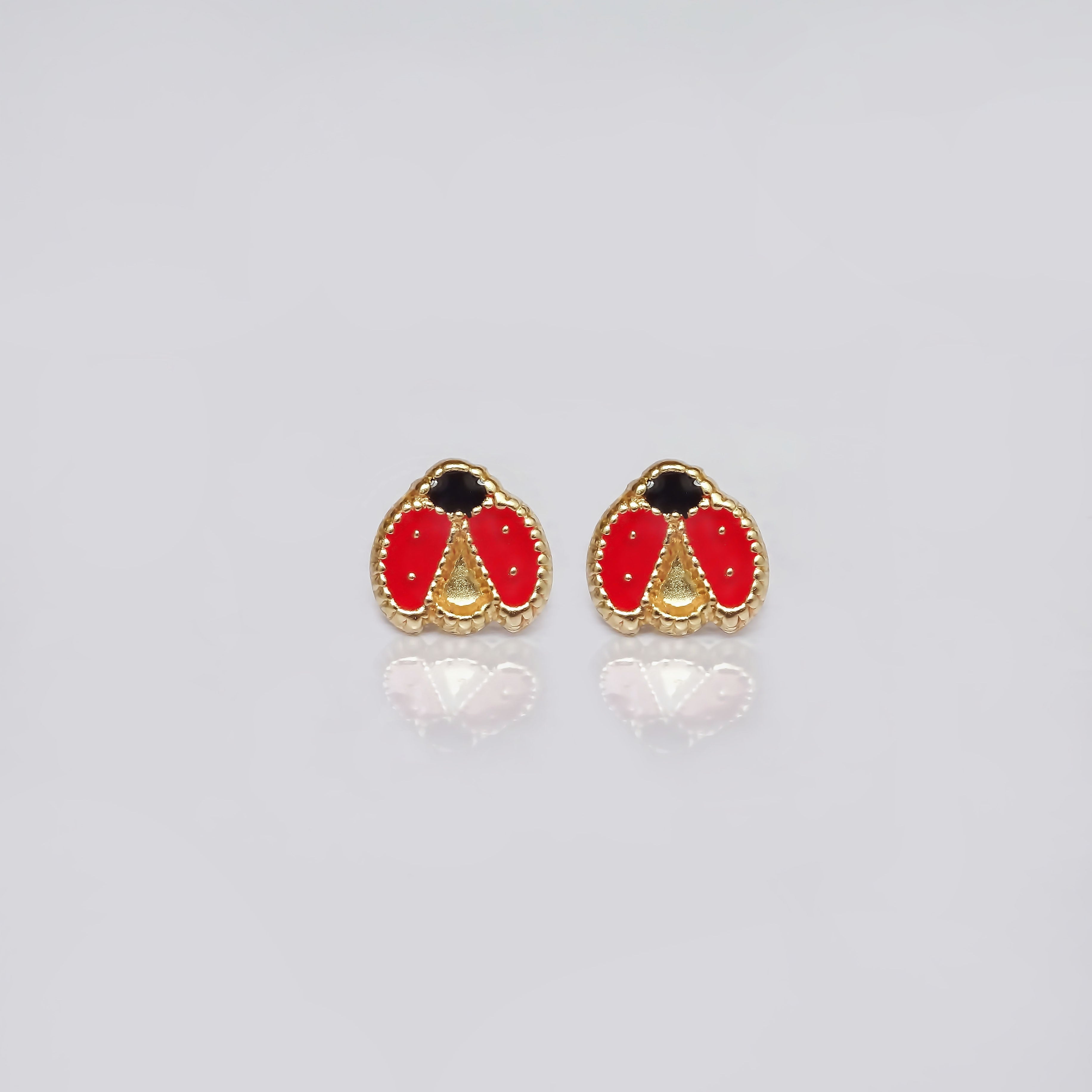 Amor Eterno - Broqueles Catarina Fly Aretes / Oro 10k