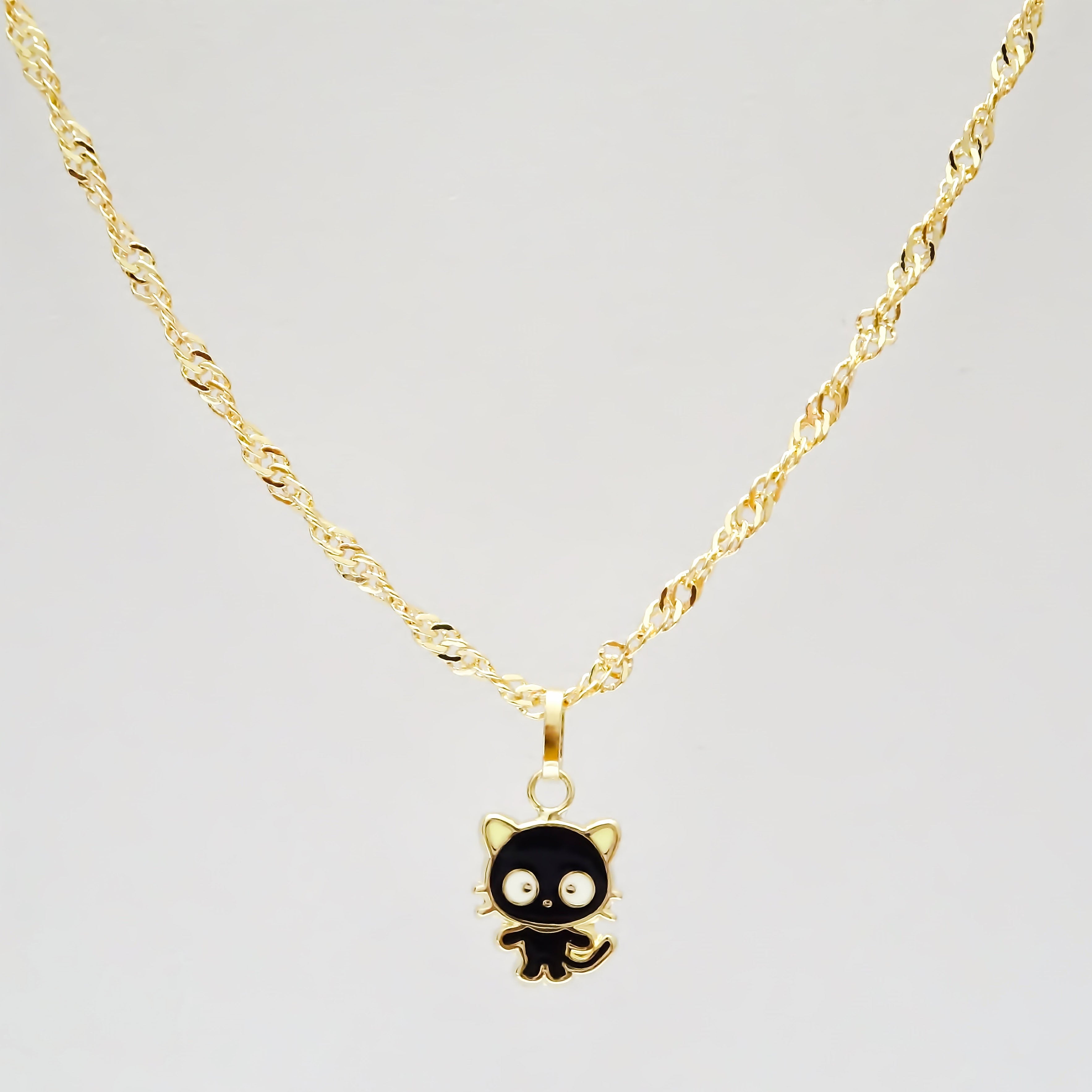 Amor Eterno - Dije Chococat / Oro Sólido 10k