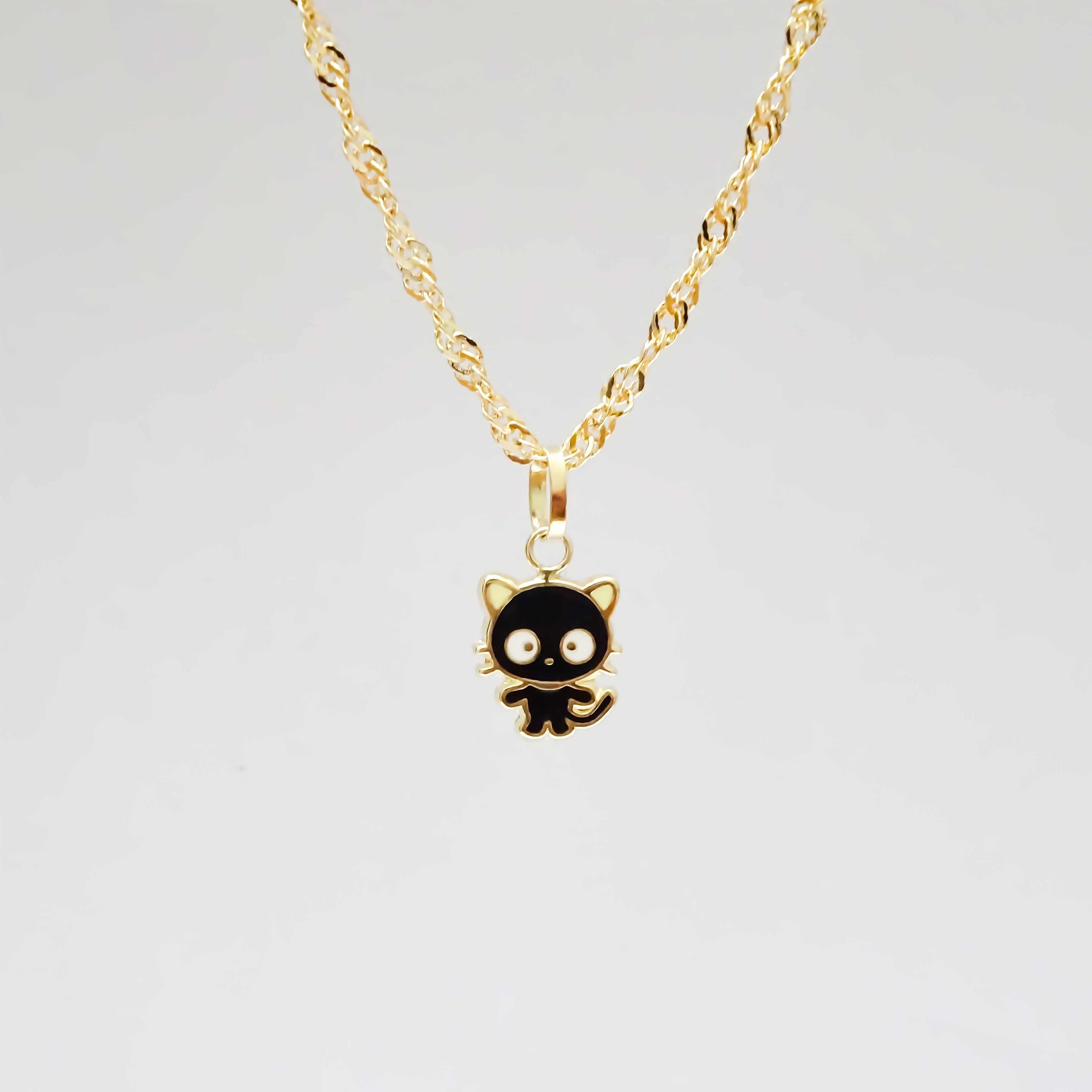 Amor Eterno - Dije Chococat / Oro Sólido 10k