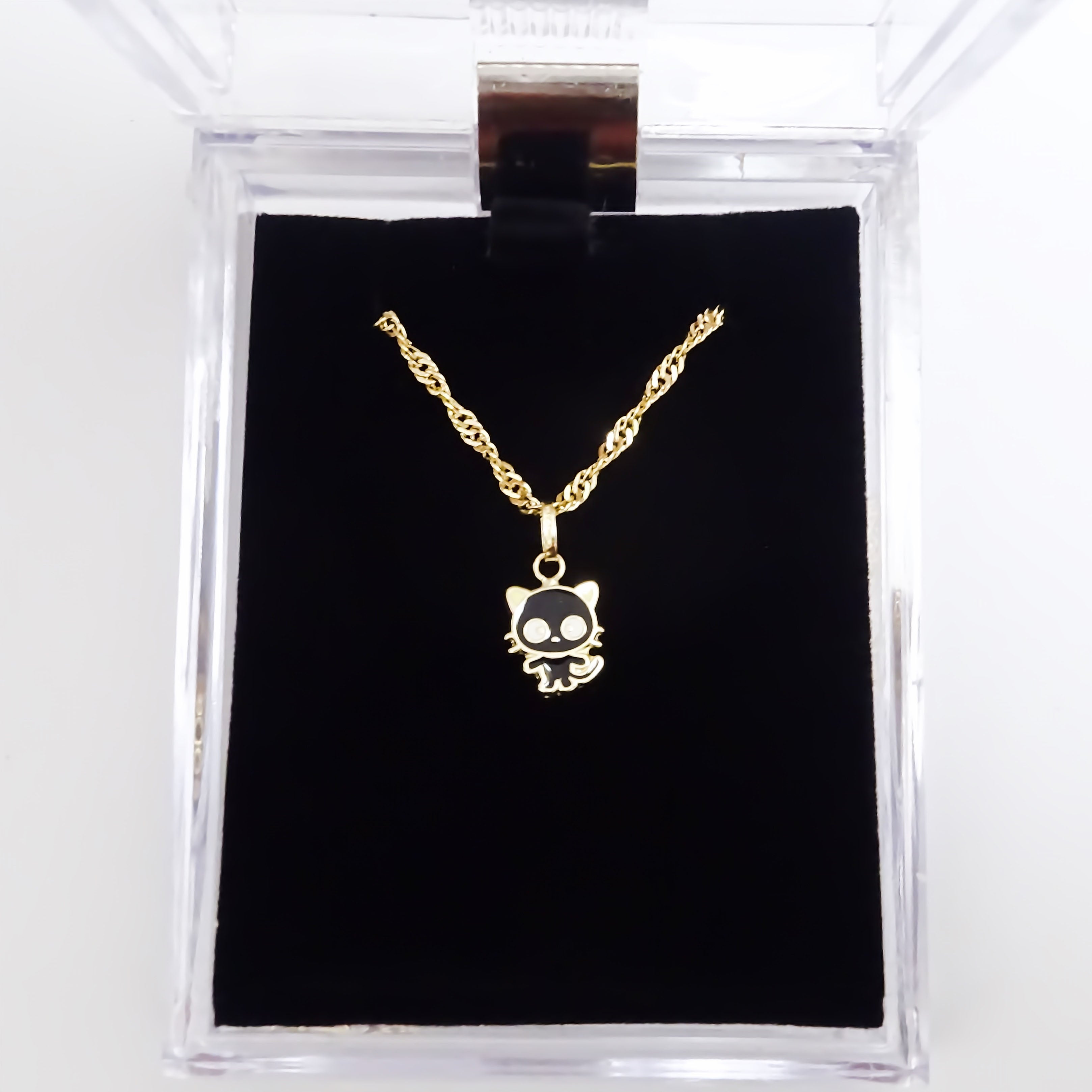 Amor Eterno - Dije Chococat / Oro Sólido 10k