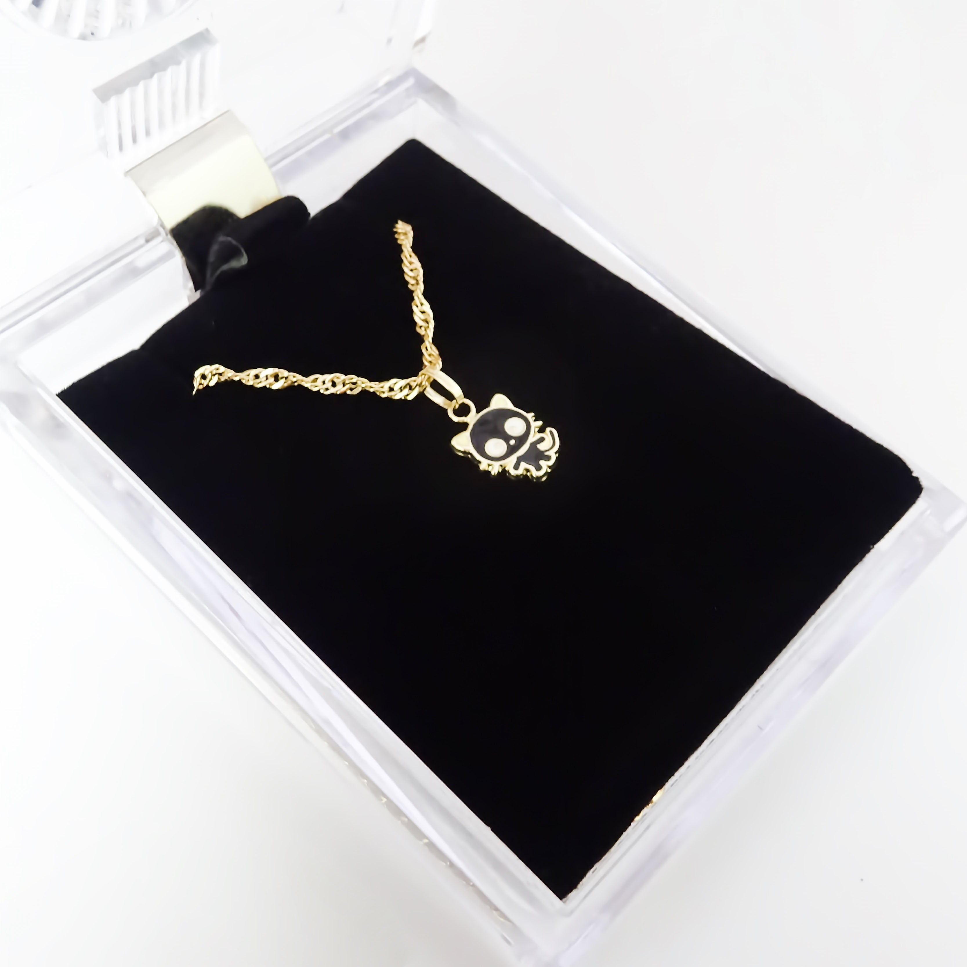 Amor Eterno - Dije Chococat / Oro Sólido 10k