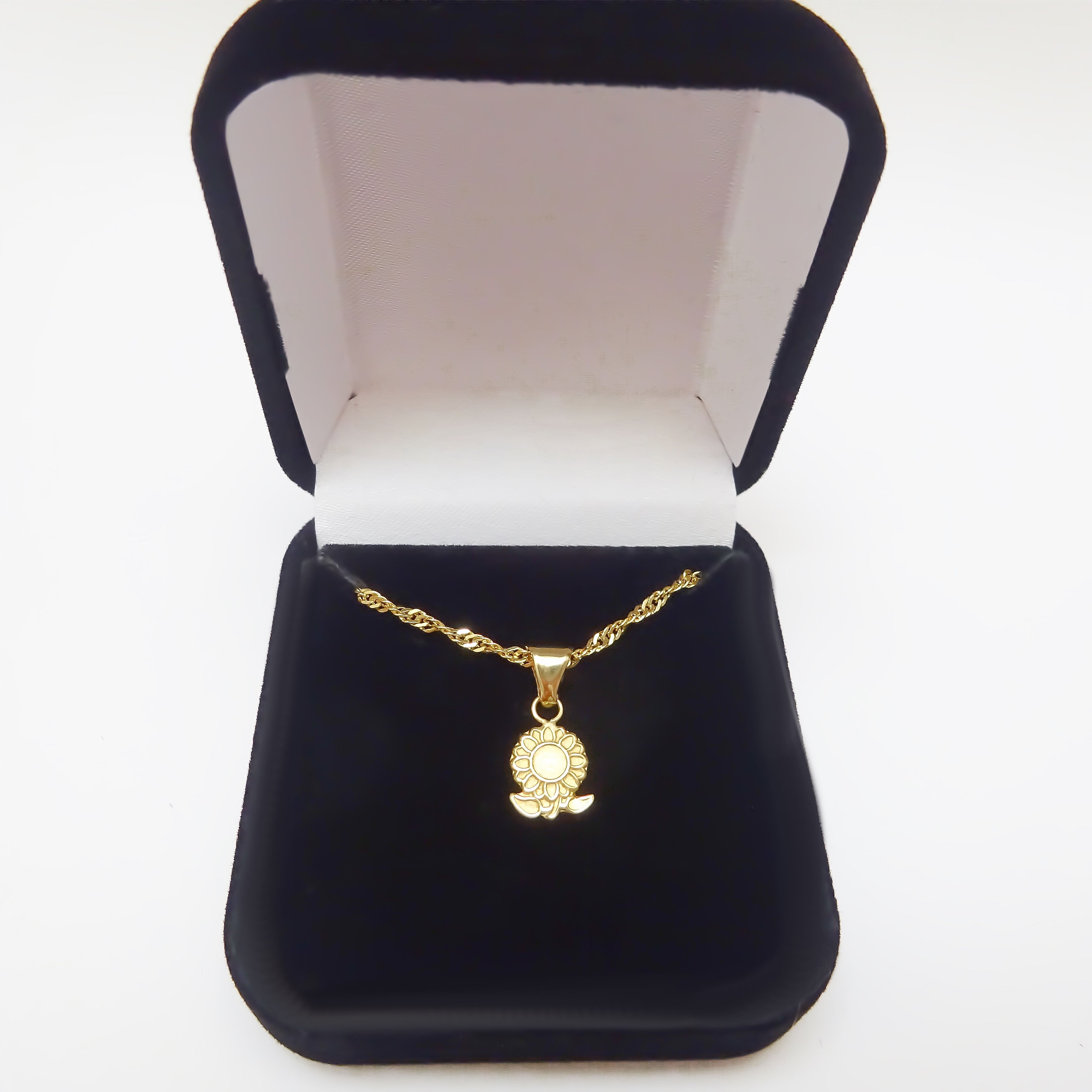 Dije Girasol Oro 10k