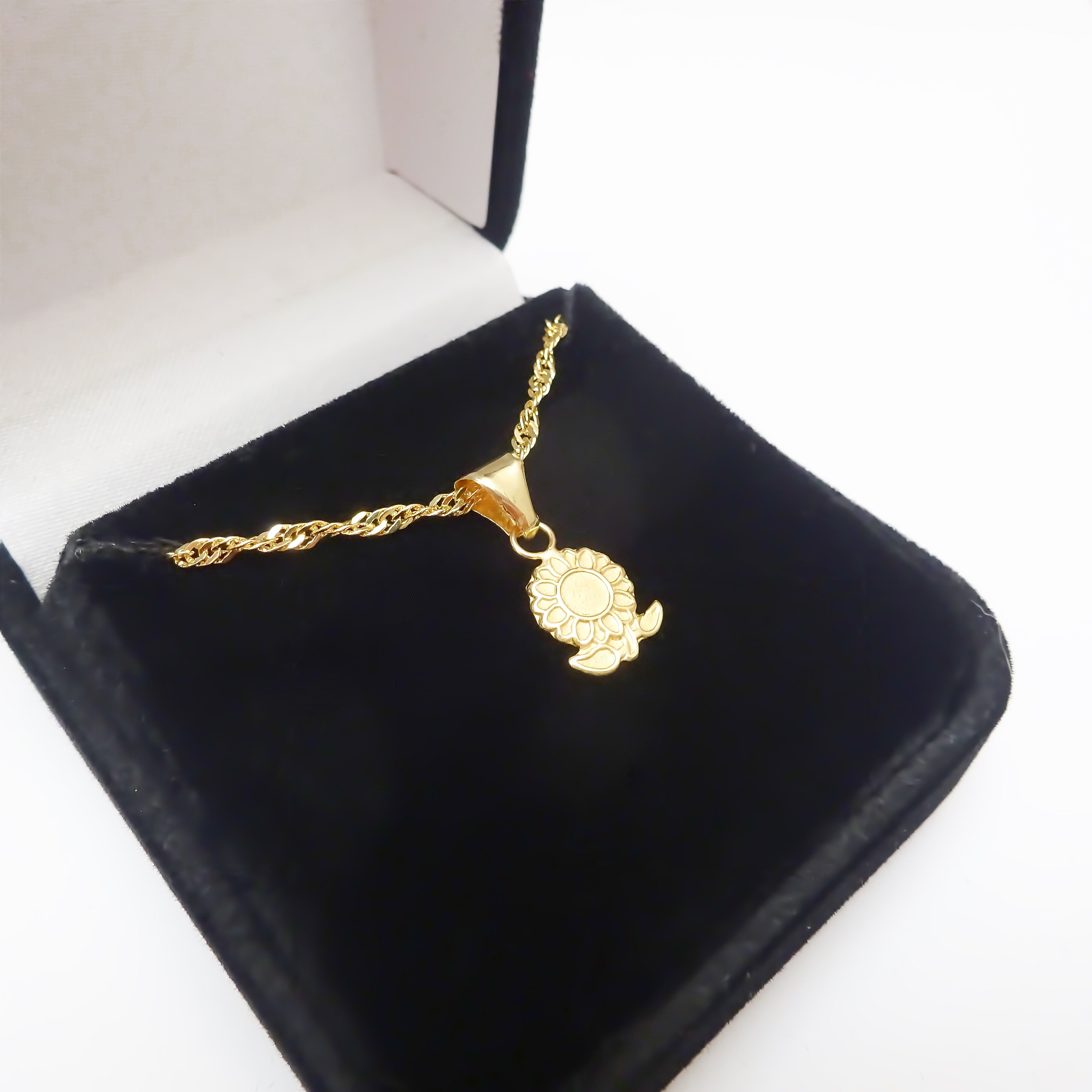 Dije Girasol Oro 10k