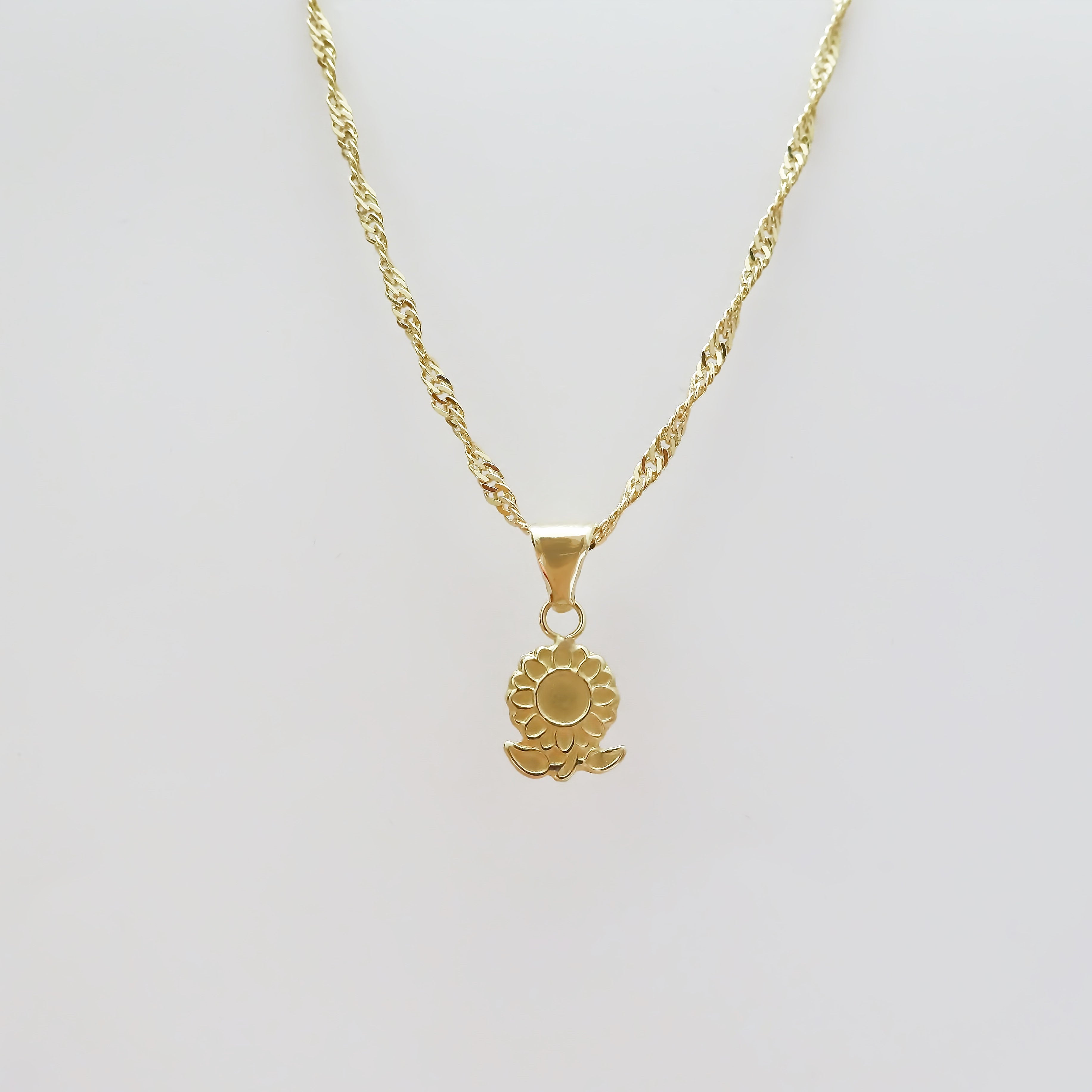 Dije Girasol Oro 10k