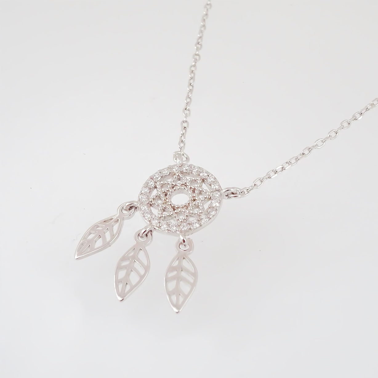 Amor Eterno - Gargantilla Collar Plata Oro 24k Atrapasueños