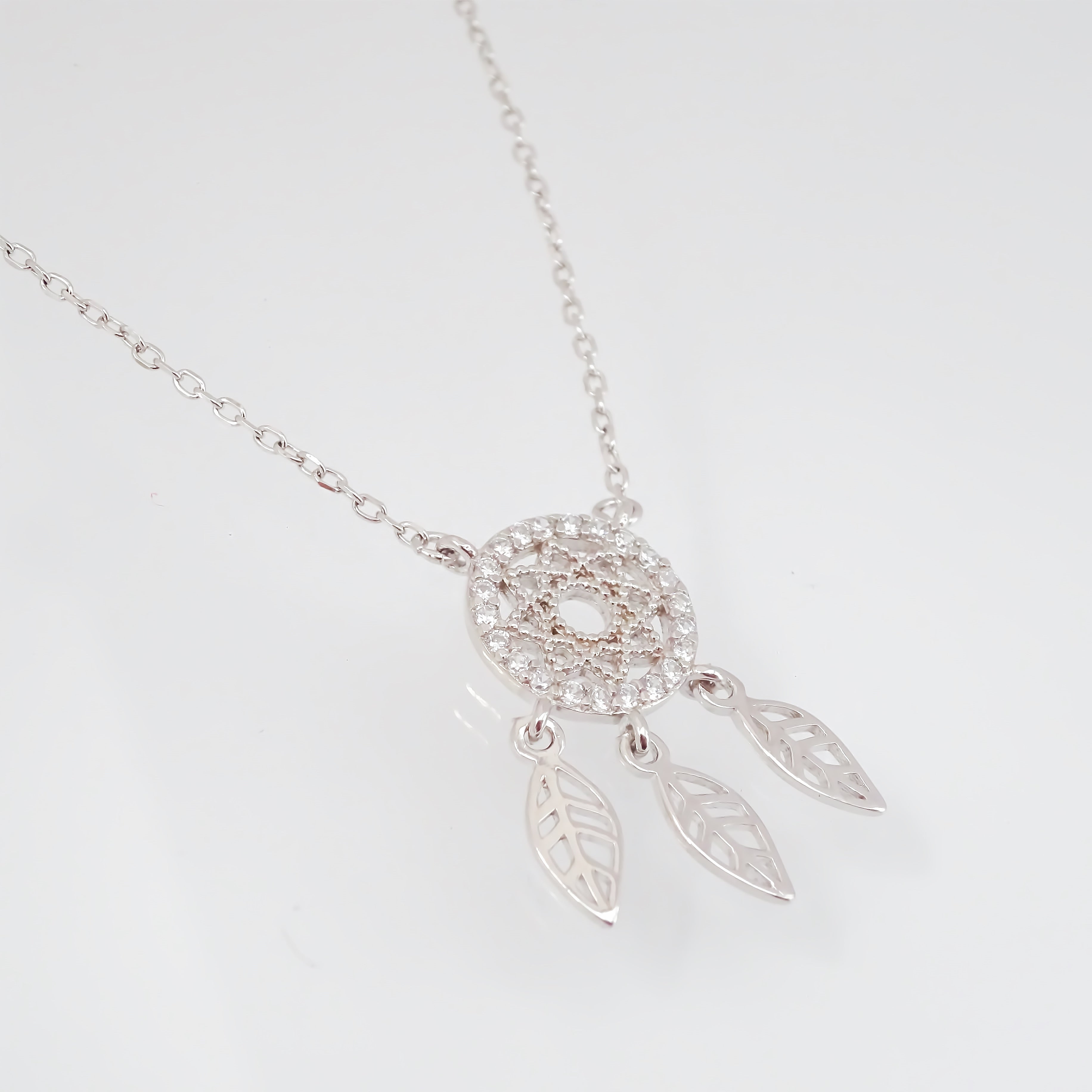 Amor Eterno - Gargantilla Collar Plata Oro 24k Atrapasueños