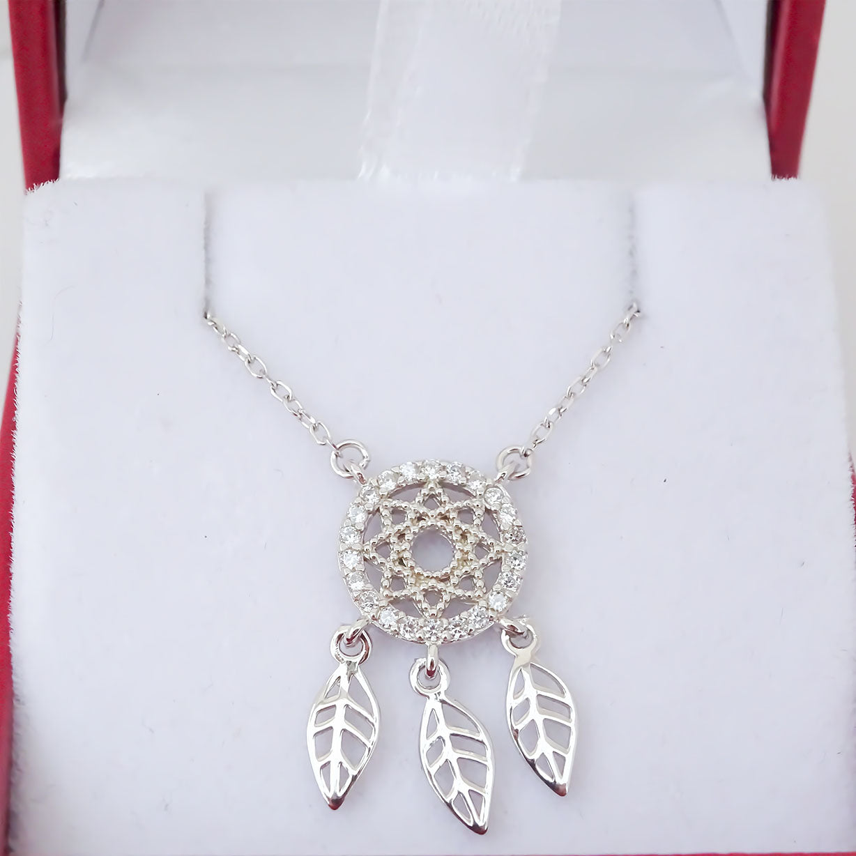 Amor Eterno - Gargantilla Collar Plata Oro 24k Atrapasueños