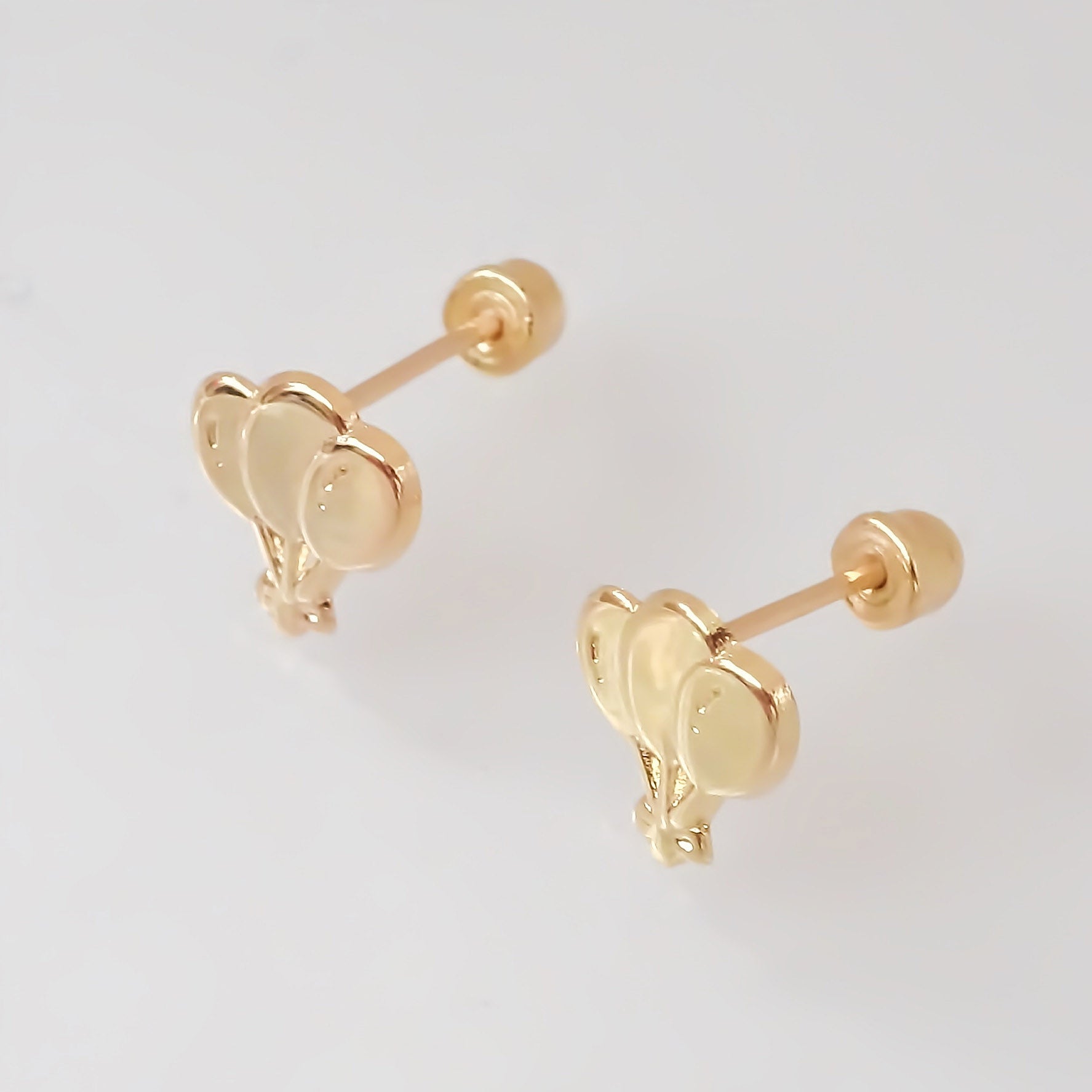 Amor Eterno - Broqueles / Globos Fiesta / Aretes / Oro 10k