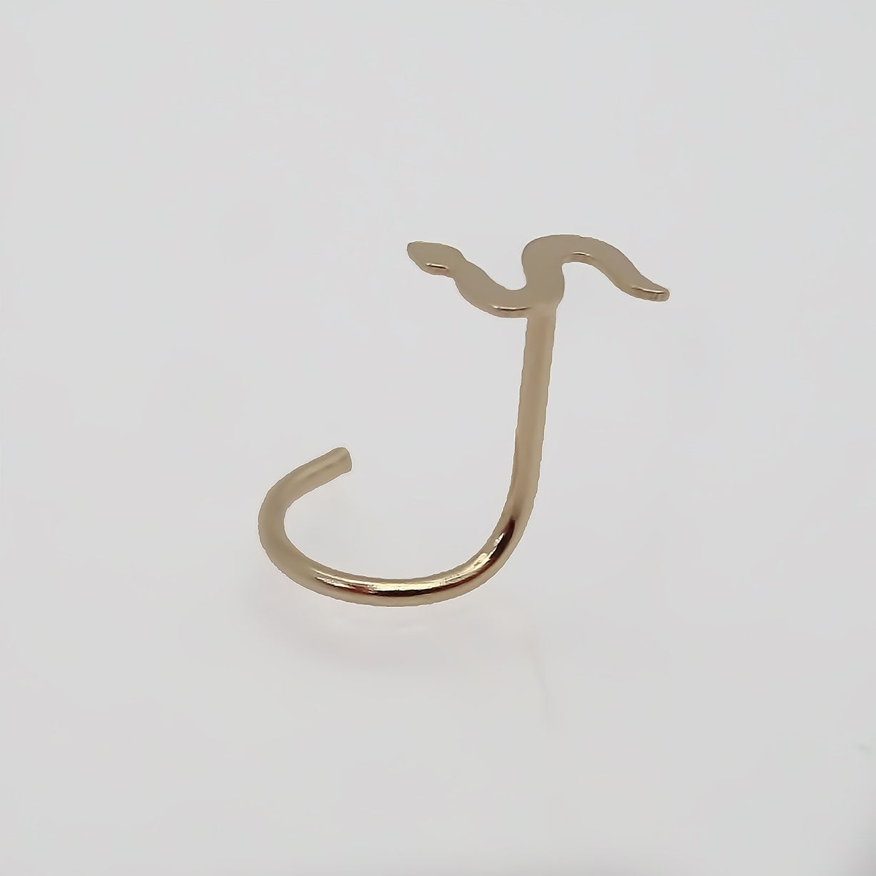 Amor Eterno - Piercing Para Nariz / Oro Sólido 10k