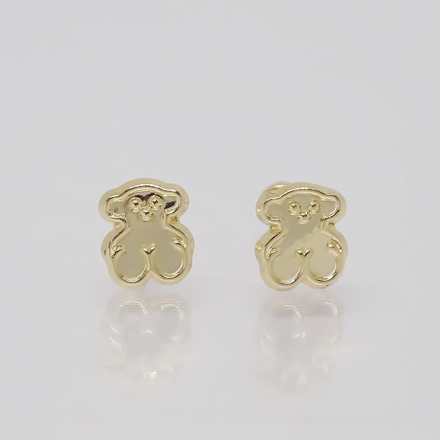 Amor Eterno - Broqueles Aretes Tous Relieve / Oro 10k