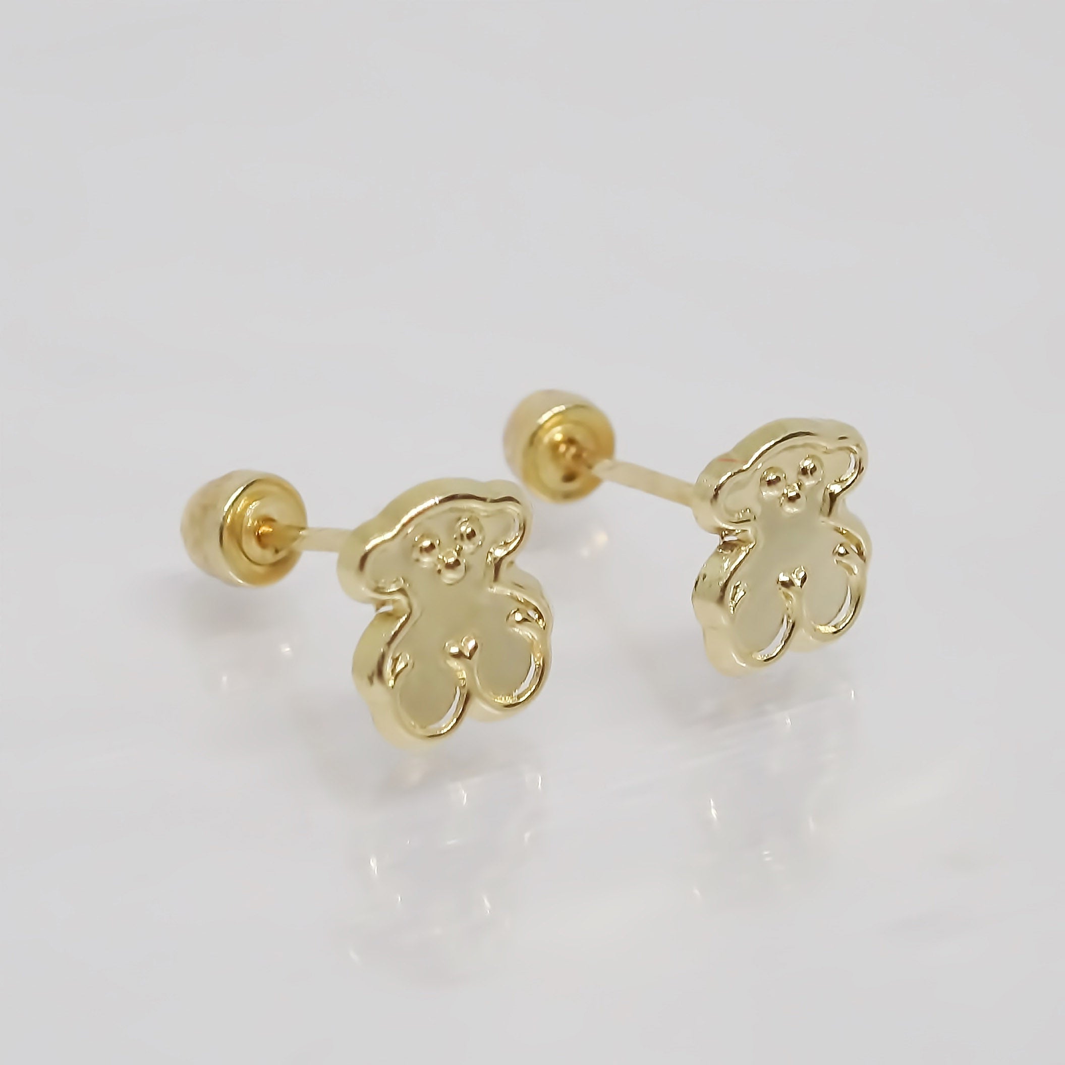 Amor Eterno - Broqueles Aretes Tous Relieve / Oro 10k