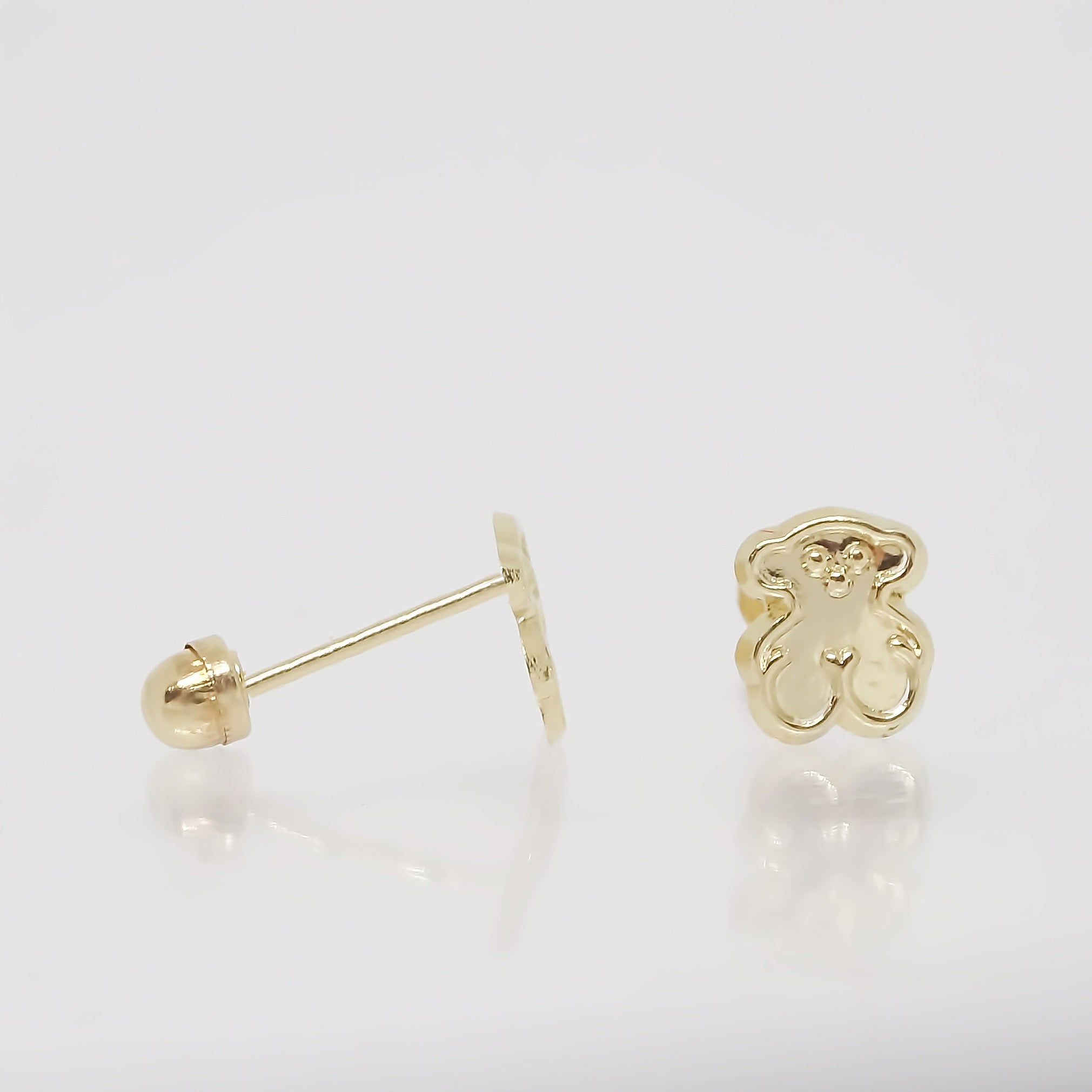 Amor Eterno - Broqueles Aretes Tous Relieve / Oro 10k