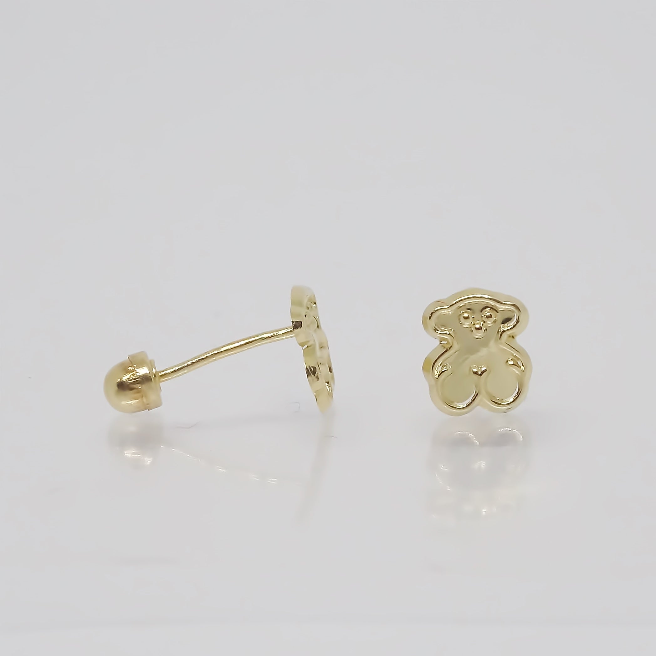 Amor Eterno - Broqueles Aretes Tous Relieve / Oro 10k