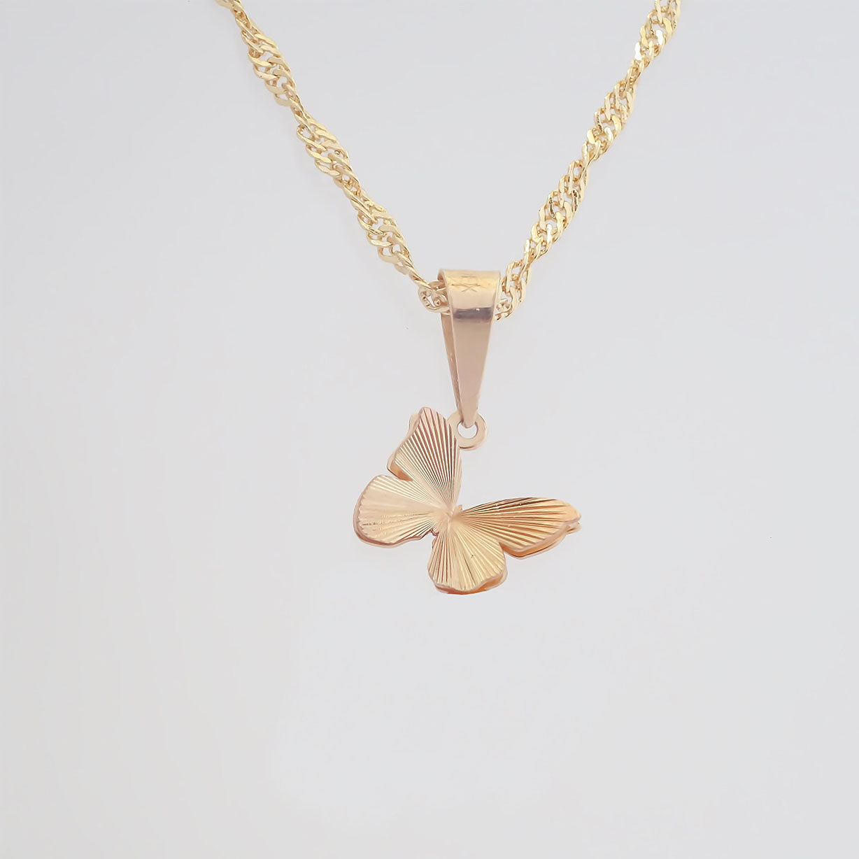 Amor Eterno - Dije / Mariposa Fly / Oro Sólido 10k Libertad
