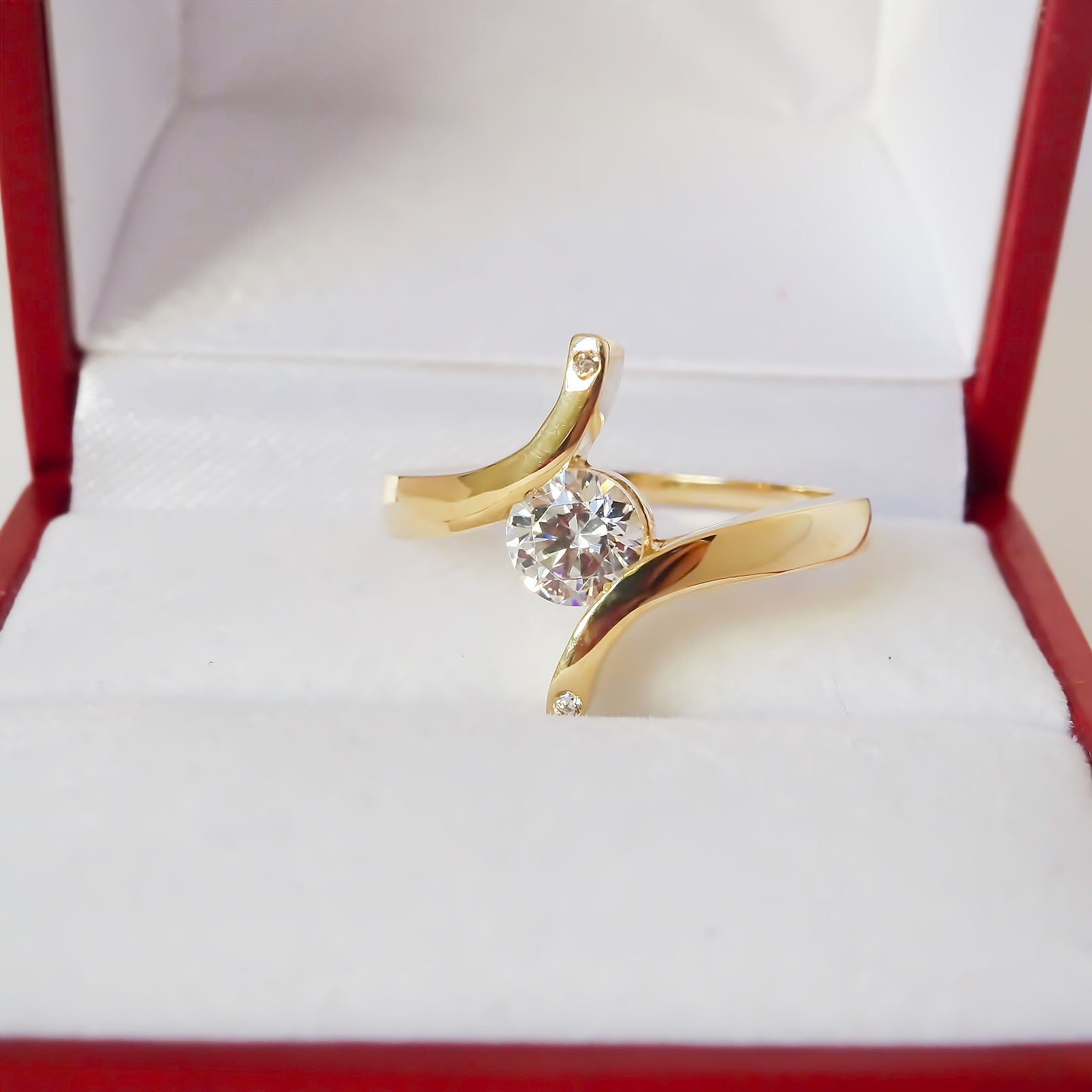 Amor Eterno - Anillo Winter / Oro 14k Sólido