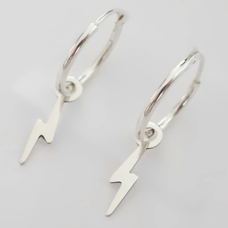 Amor Eterno - Arracadas / Aretes / Rayo / 925