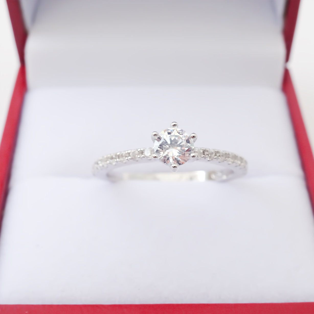 Amor Eterno - Anillo Nadia / Plata Con Oro 24k
