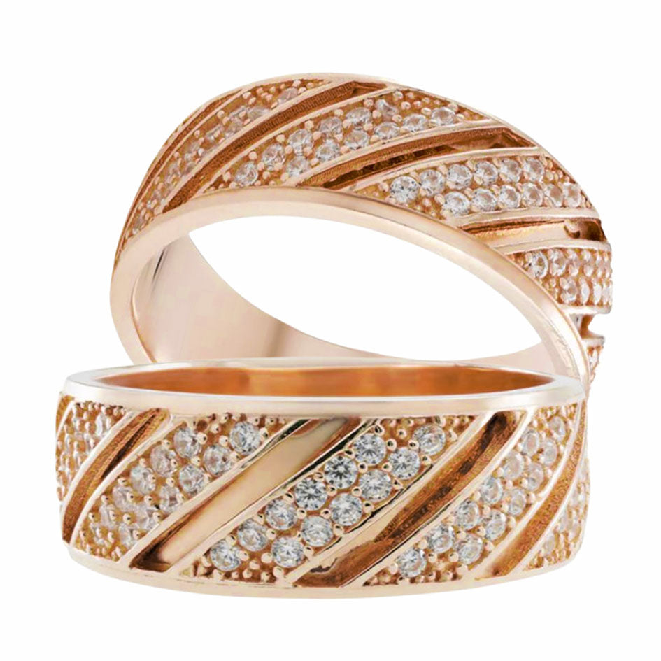 Argollas Infinito 14k