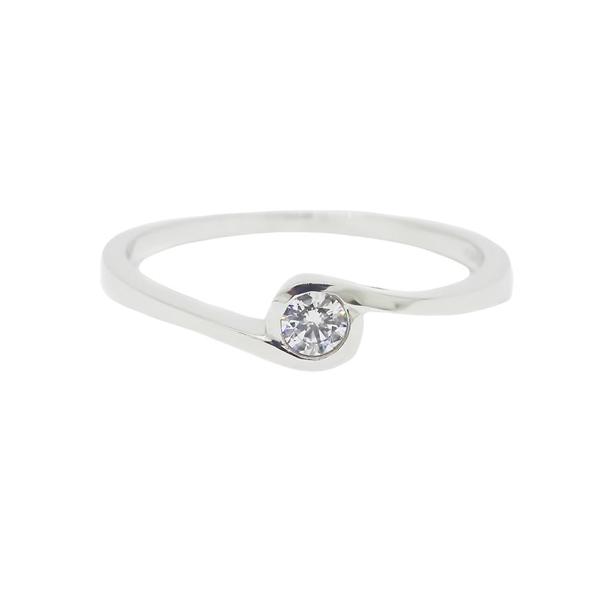 Amor Eterno - Anillo Paloma / Oro Sólido 10k