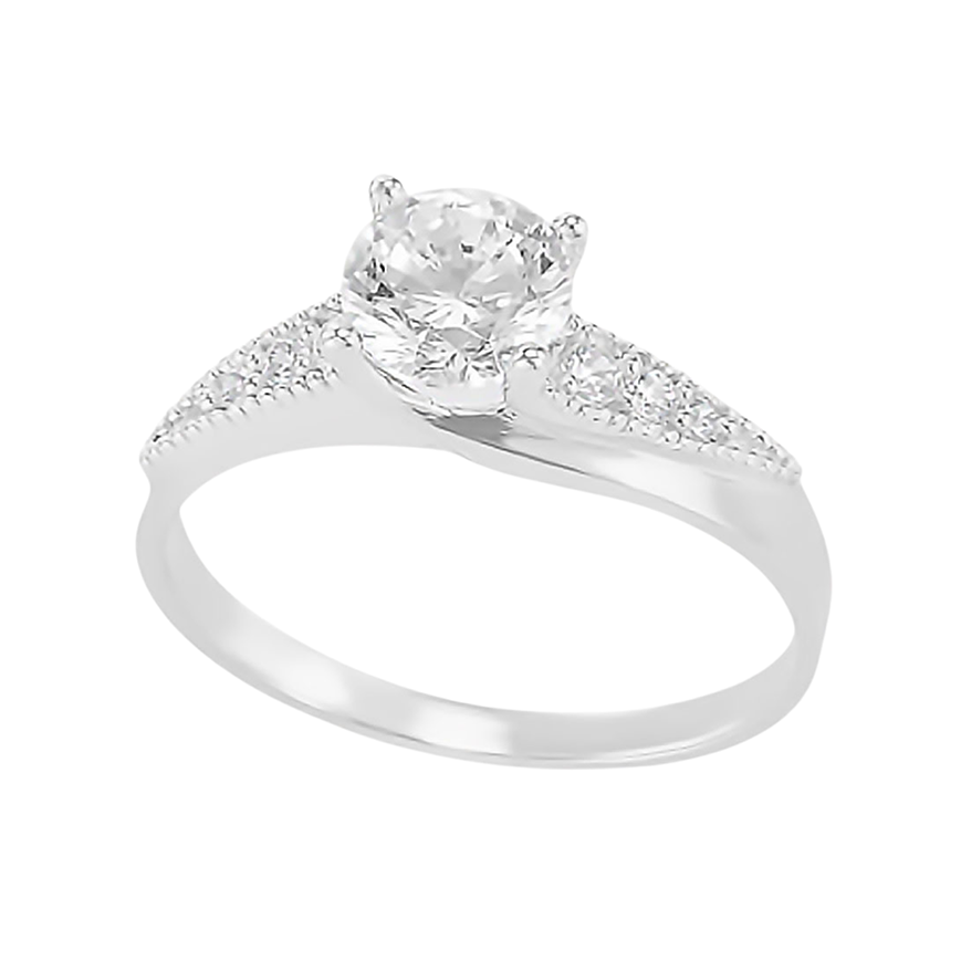 Amor Eterno - Solitario Hermoso / Juwel / Oro 14k Solido