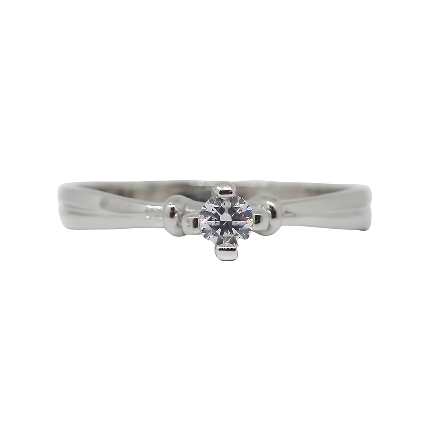 Amor Eterno - Anillo Liz / Oro Sólido 14k