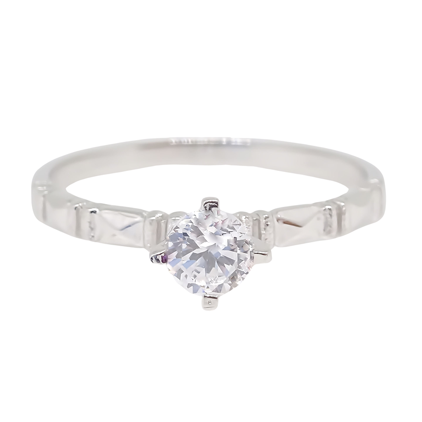 Amor Eterno - Anillo Nature / Oro 10k Sólido