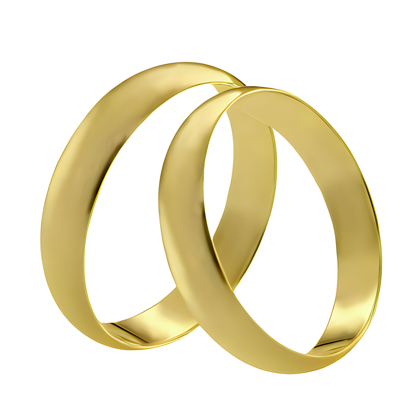 Argollas Alianza 14k