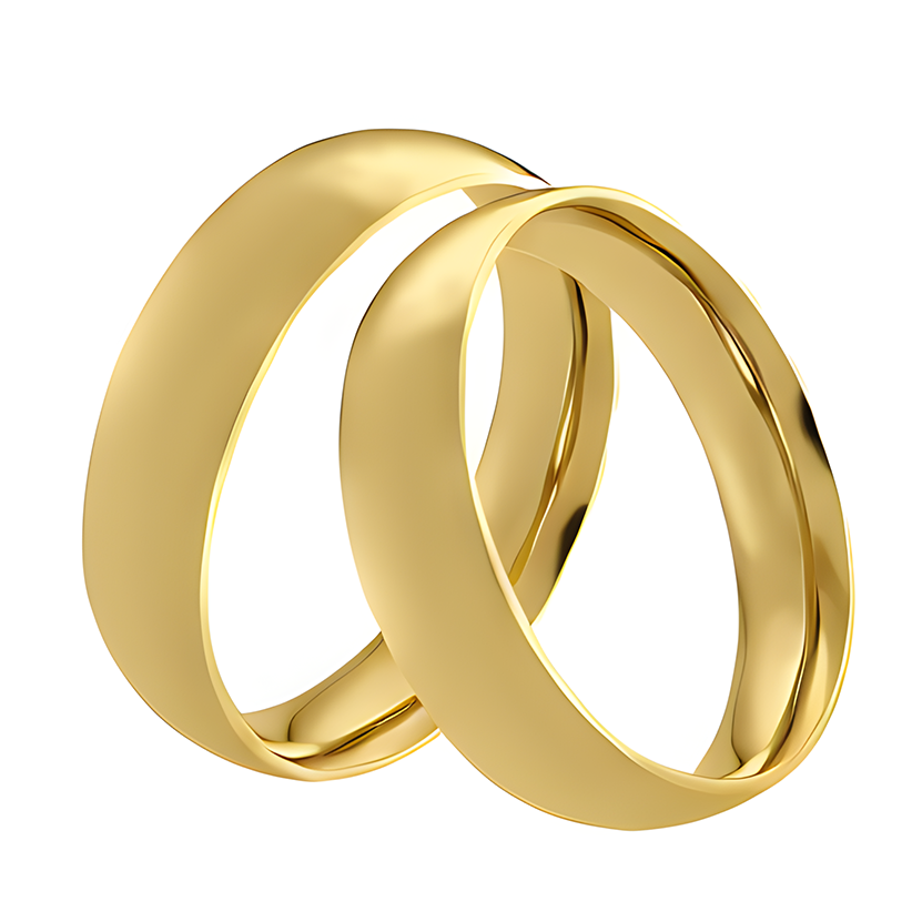 Argollas Kaeru 14k