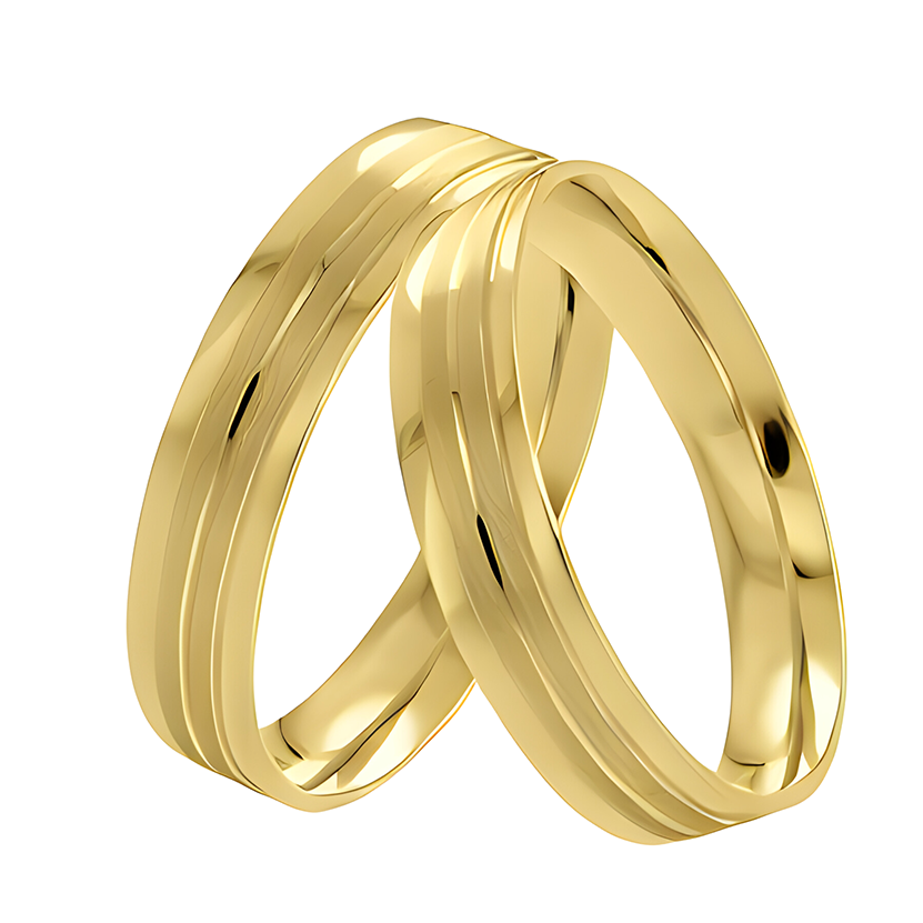 Argollas Kori 14k