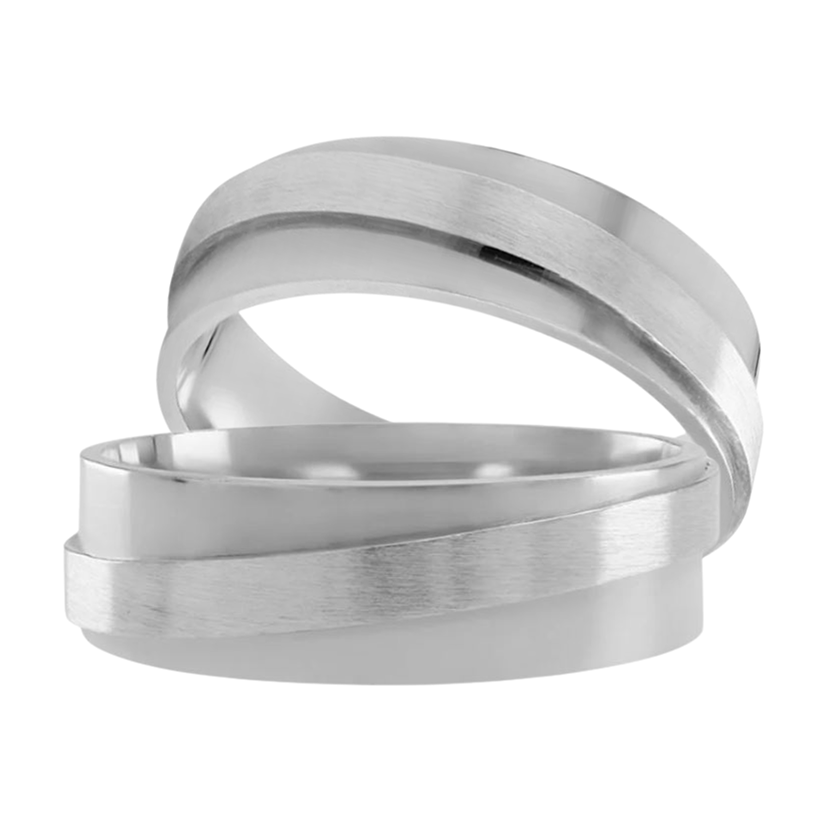 Argollas Saturno 14k