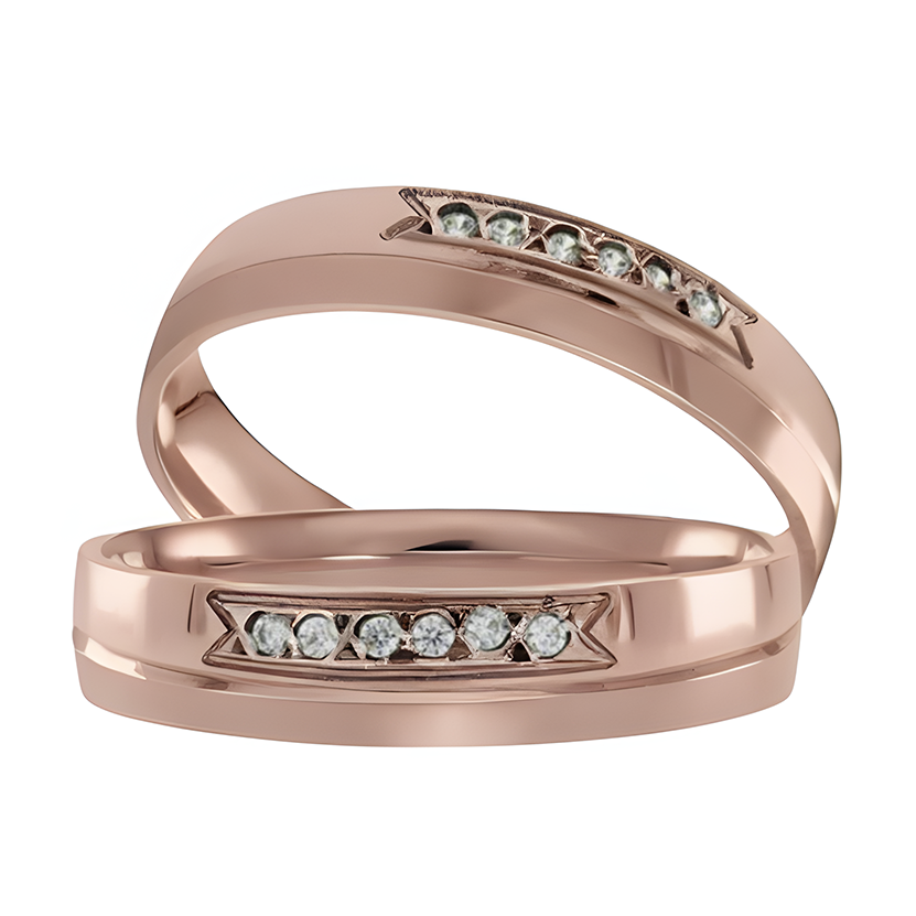 Argollas Venezia 14k