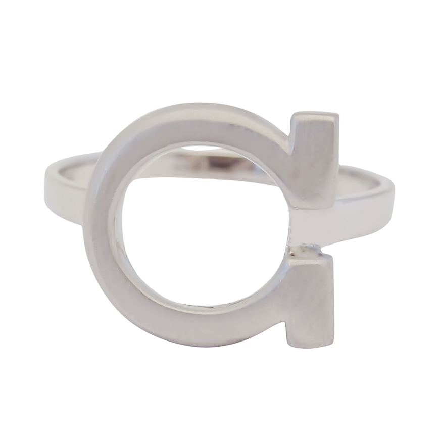 Amor Eterno - Anillo Omega / Oro 10k Sólido