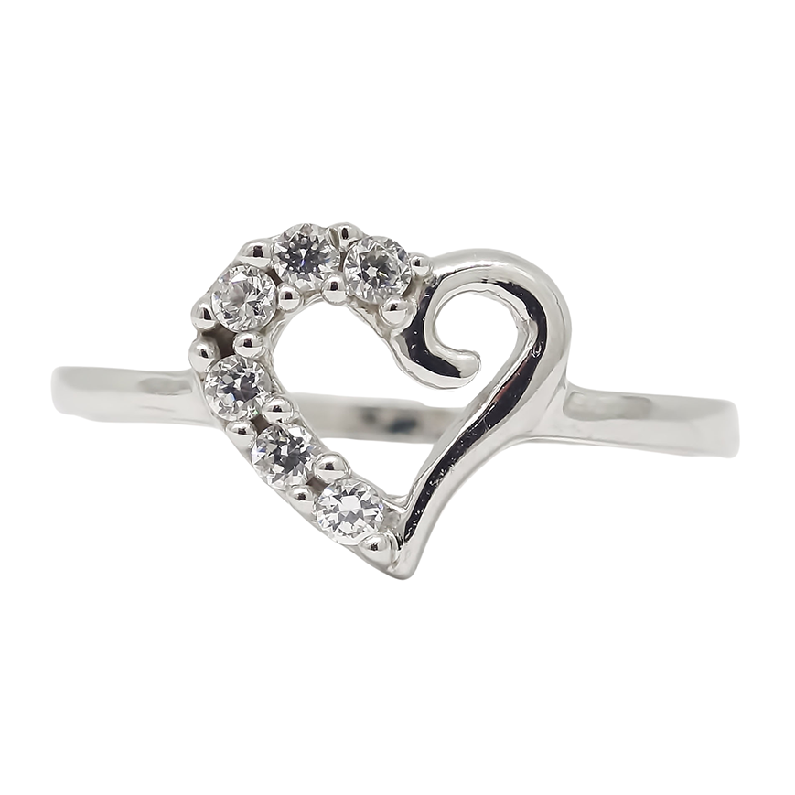 Amor Eterno - Anillo Corazón Luriga / Oro 10k