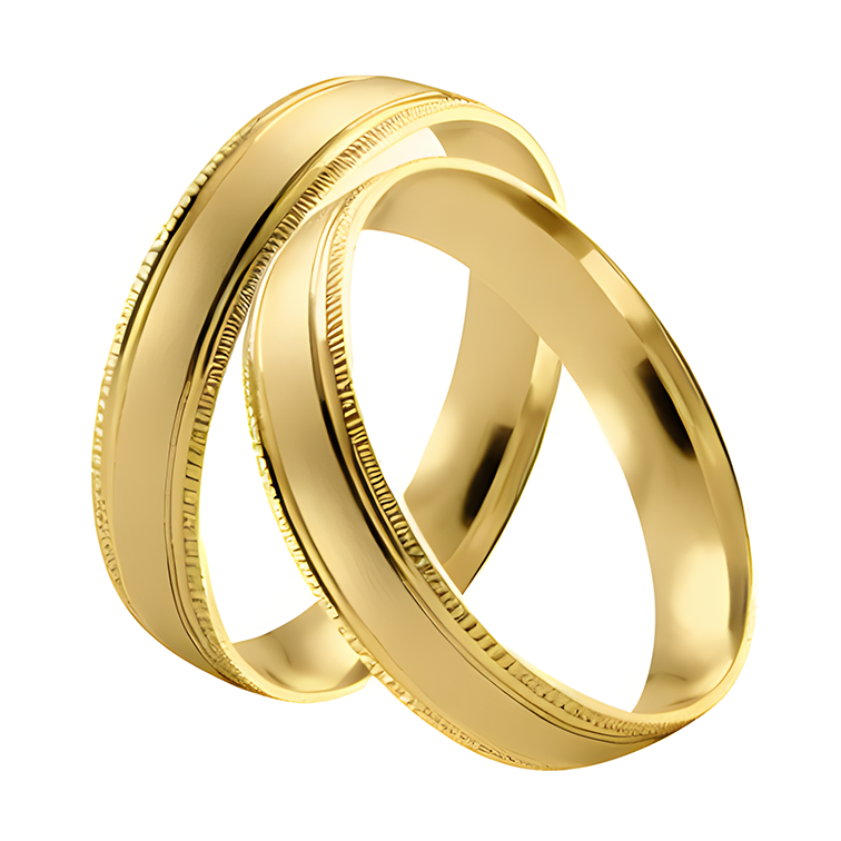 Argollas Fortuna 14k