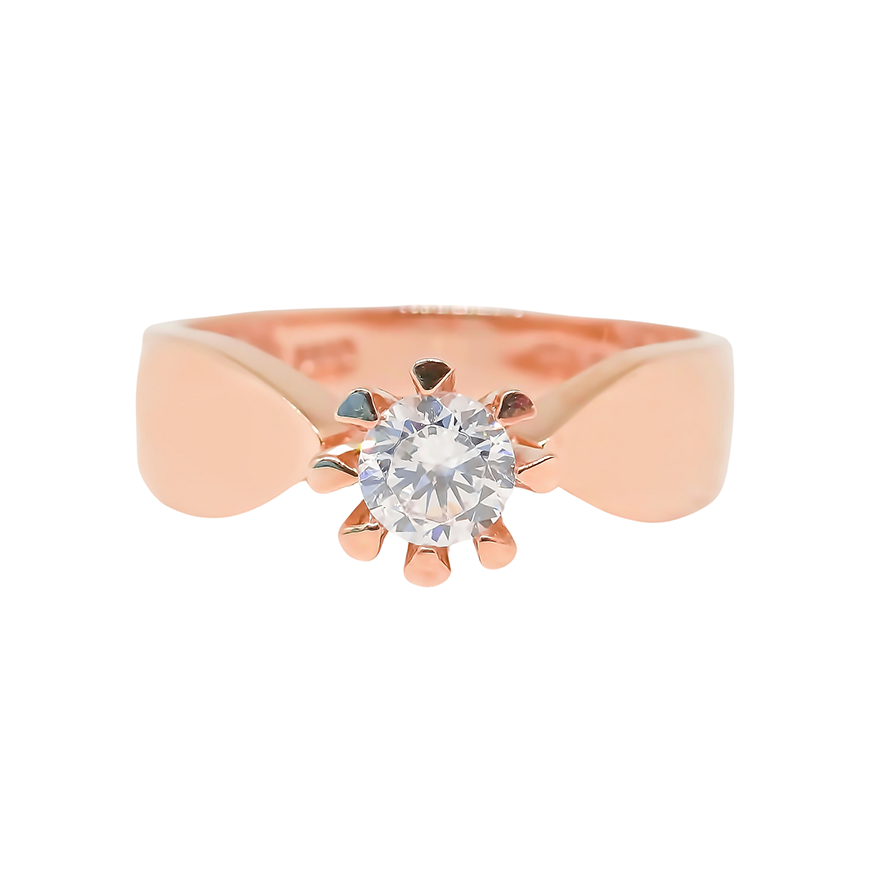 Amor Eterno - Anillo Shinee / Oro Sólido 14k