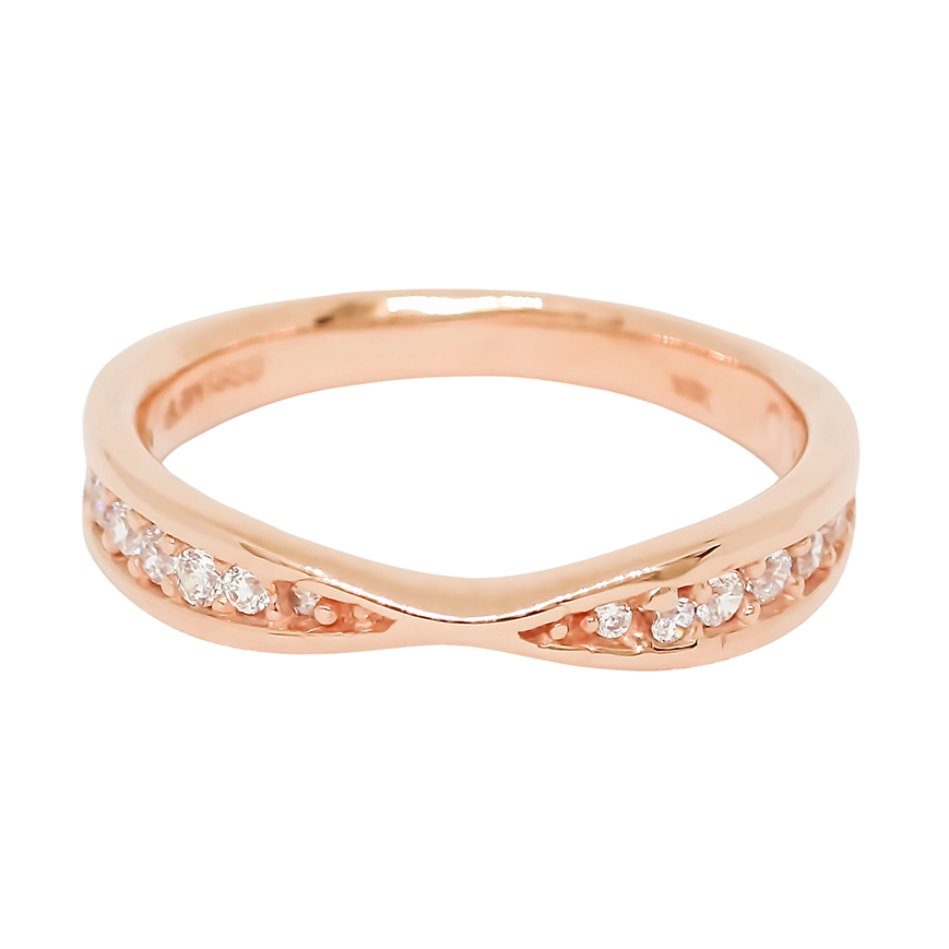 Amor Eterno - Anillo Marit / Oro 10k Sólido