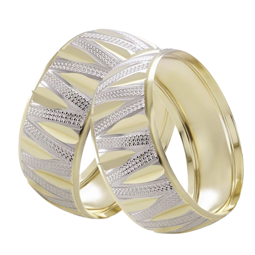 Argollas Yellow 10k