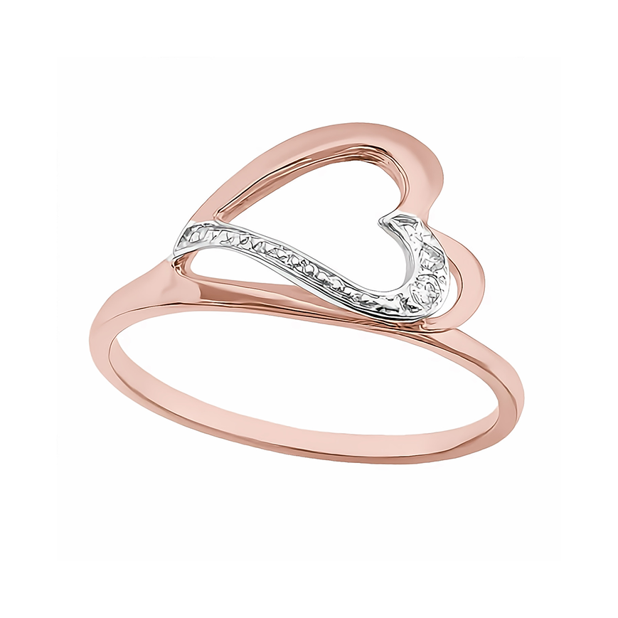 Amor Eterno - Anillo Love Ada - Oro Solido 10k
